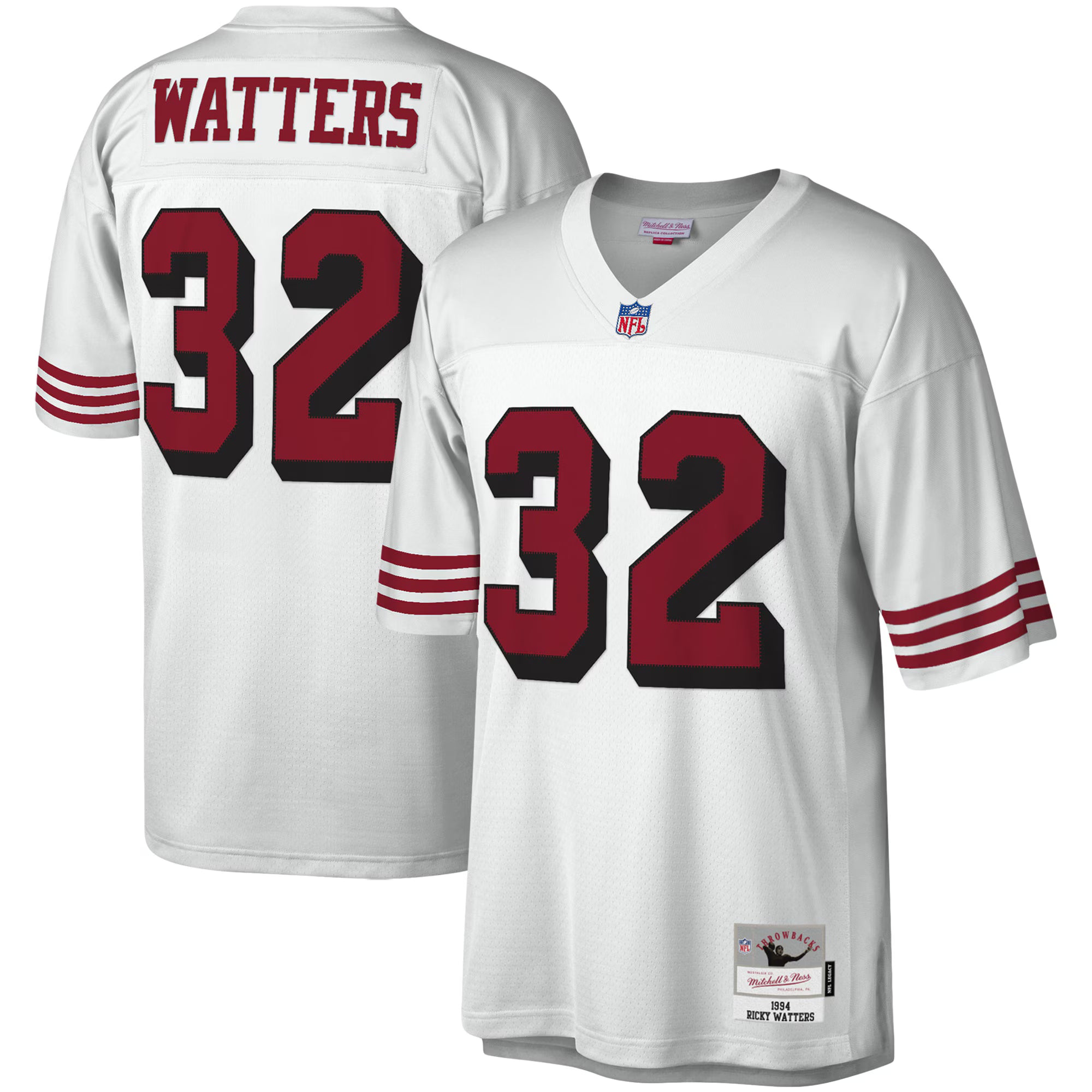 Ricky Watters San Francisco 49ers Mitchell &amp; Ness Legacy Replica Jersey - White