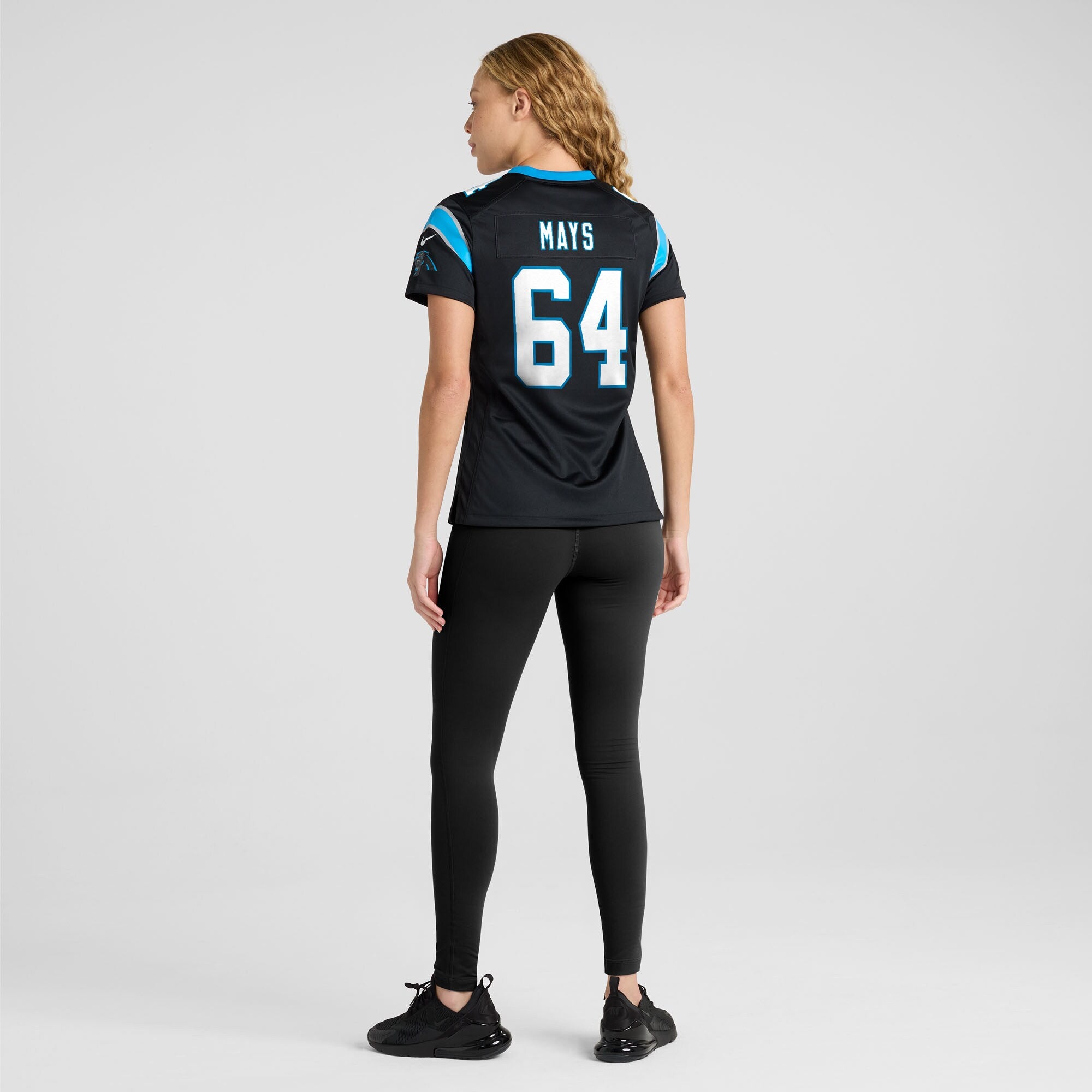 Cade Mays Carolina Panthers Nike Women's Team Game Jersey -  Black