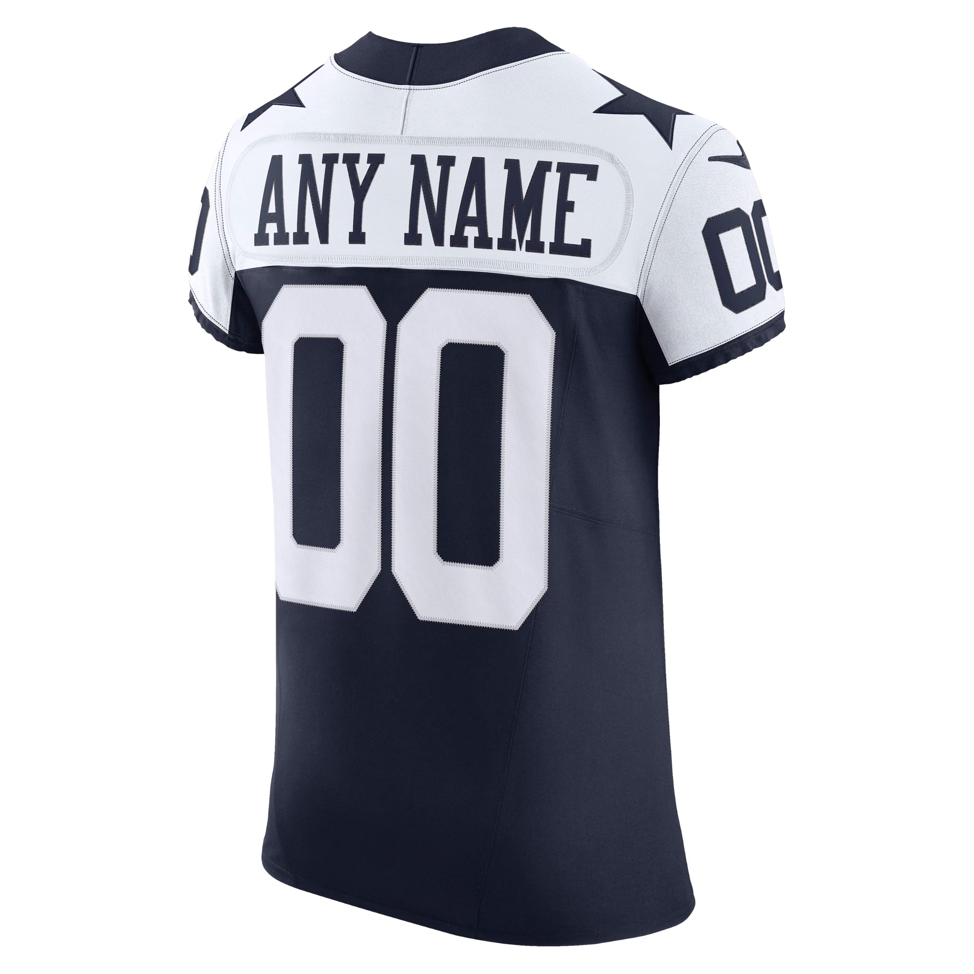 Dallas Cowboys Nike Vapor F.U.S.E. Elite Custom Jersey - Navy