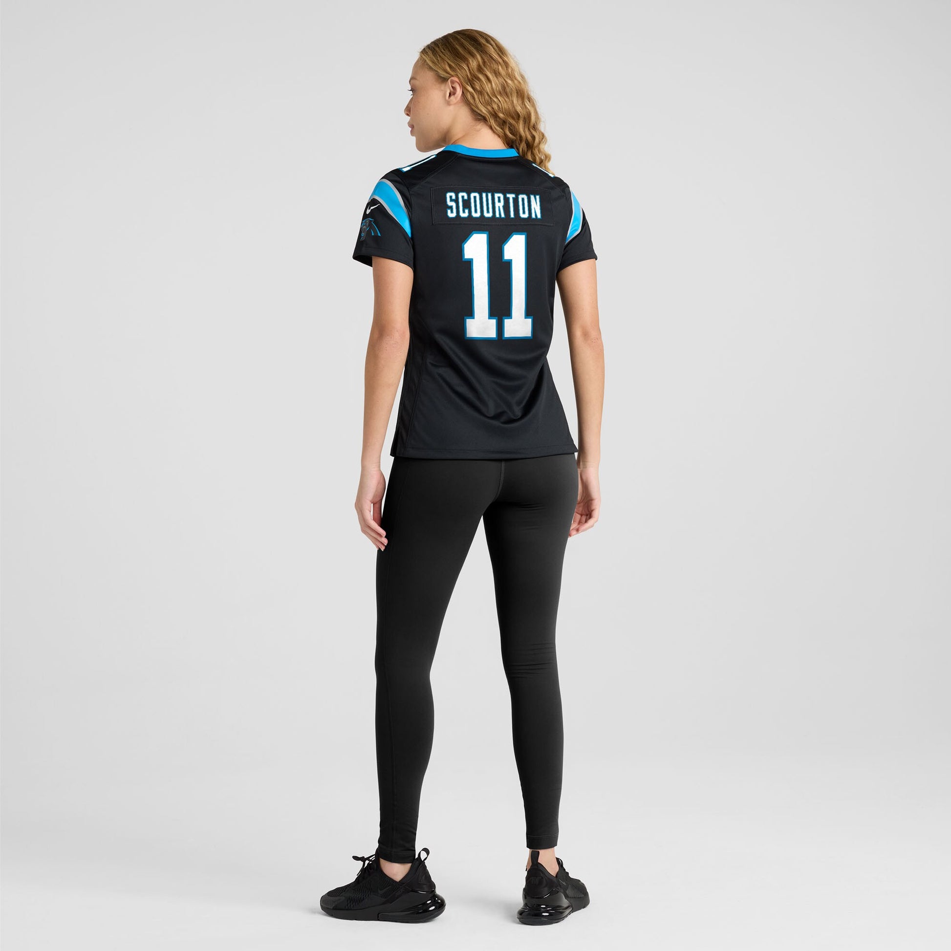 Nic Scourton Carolina Panthers Nike Women's Team Game Jersey -  Black
