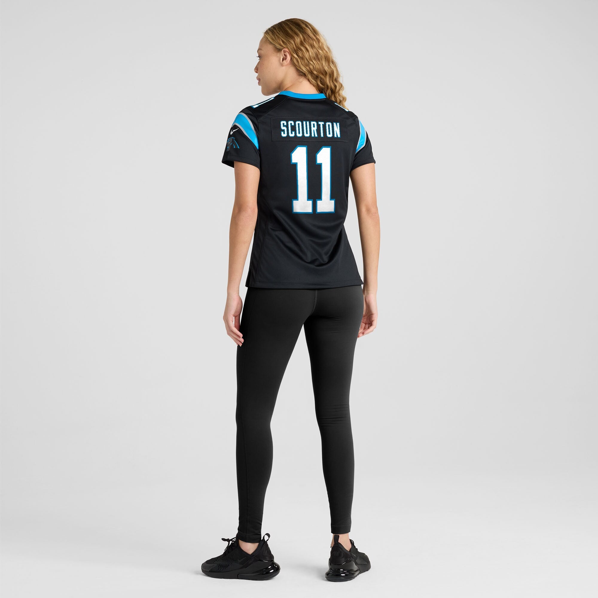 Nic Scourton Carolina Panthers Nike Women's Team Game Jersey -  Black