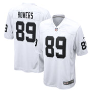 Brock Bowers Las Vegas Raiders Nike Game Jersey -  White