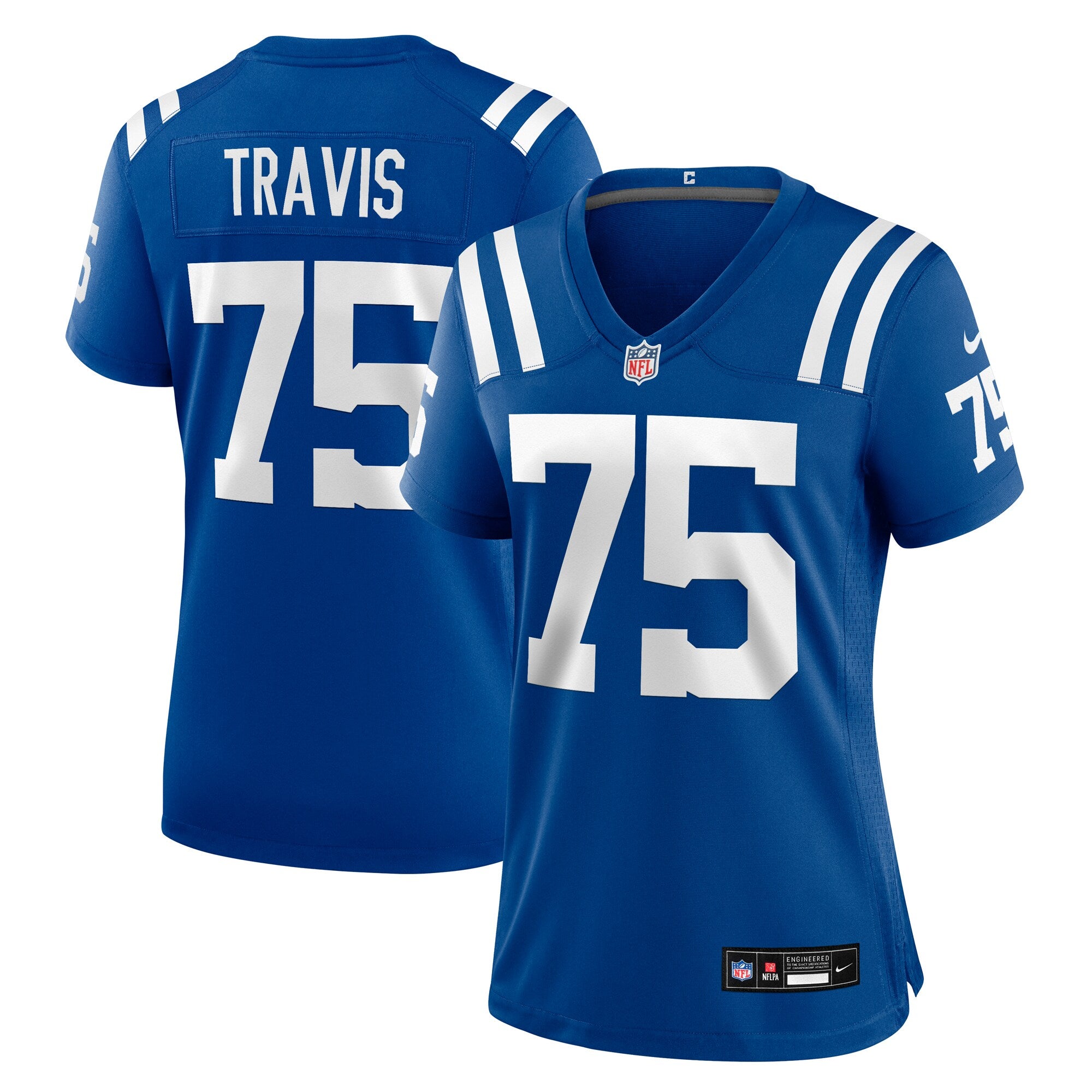 Jalen Travis Indianapolis Colts Nike Women's Team Game Jersey -  Royal
