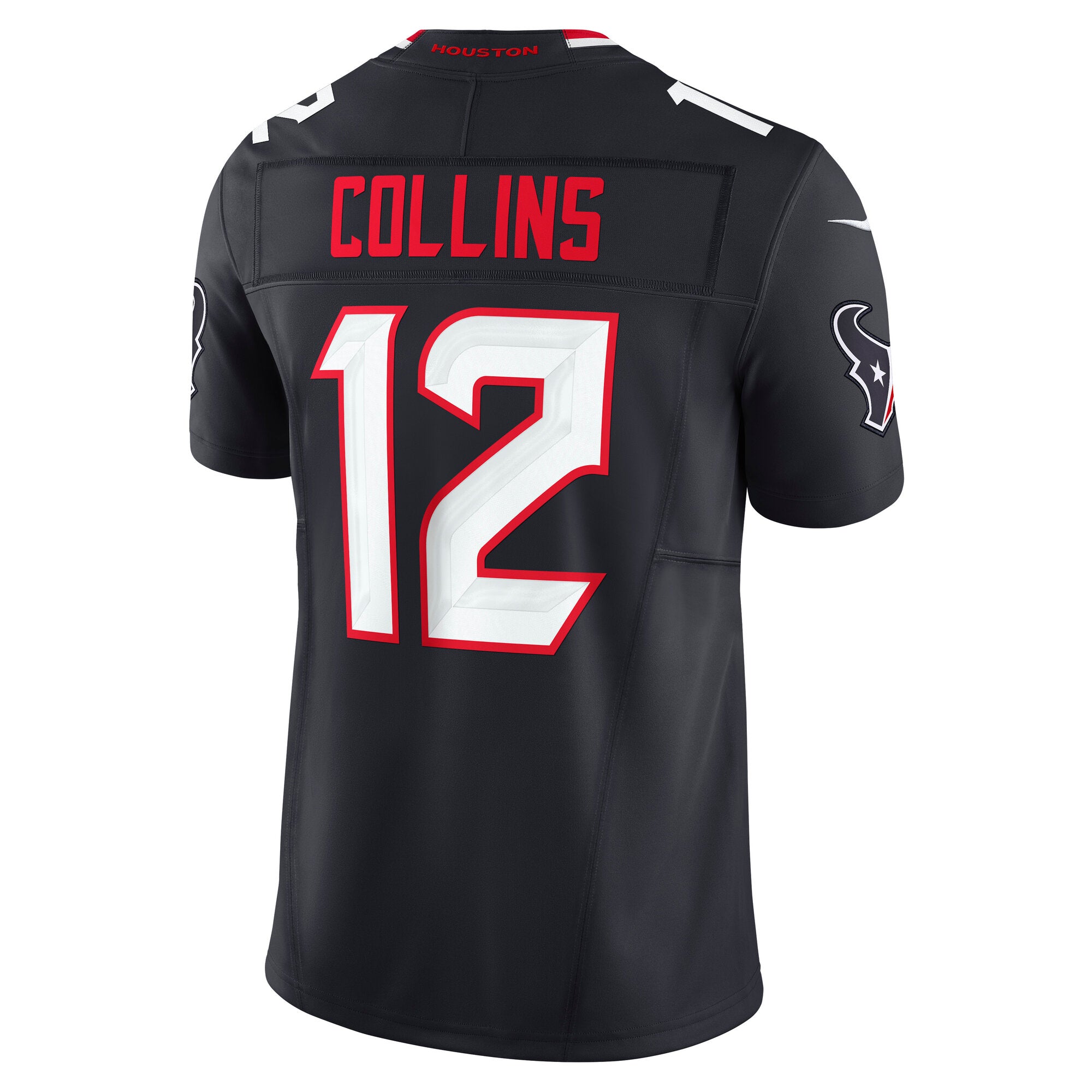 Nico Collins Houston Texans Nike Team Vapor F.U.S.E. Limited Jersey - Navy