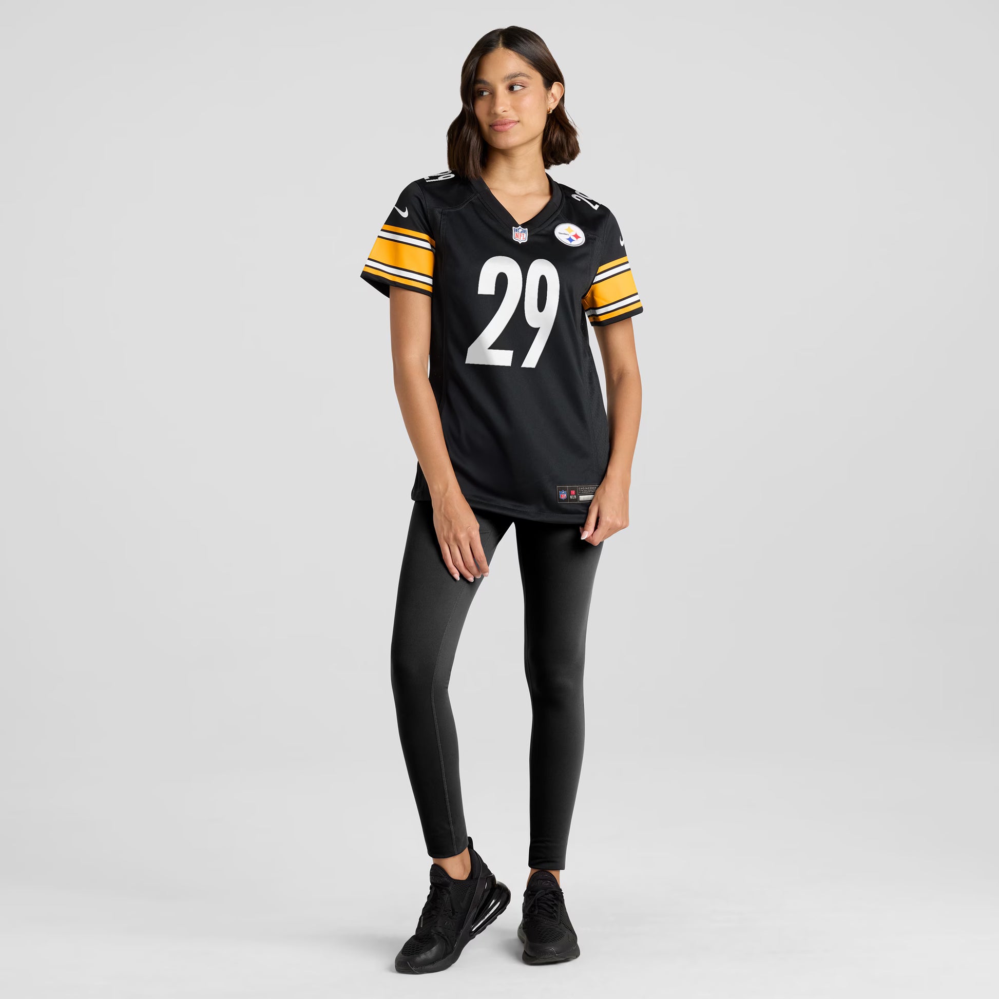 Ryan Watts Pittsburgh Steelers Nike Women's Team Game Jersey -  Black