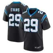 Akayleb Evans Carolina Panthers Nike Team Game Jersey -  Black