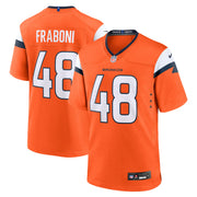 Mitchell Fraboni Denver Broncos Nike Team Game Jersey -  Orange