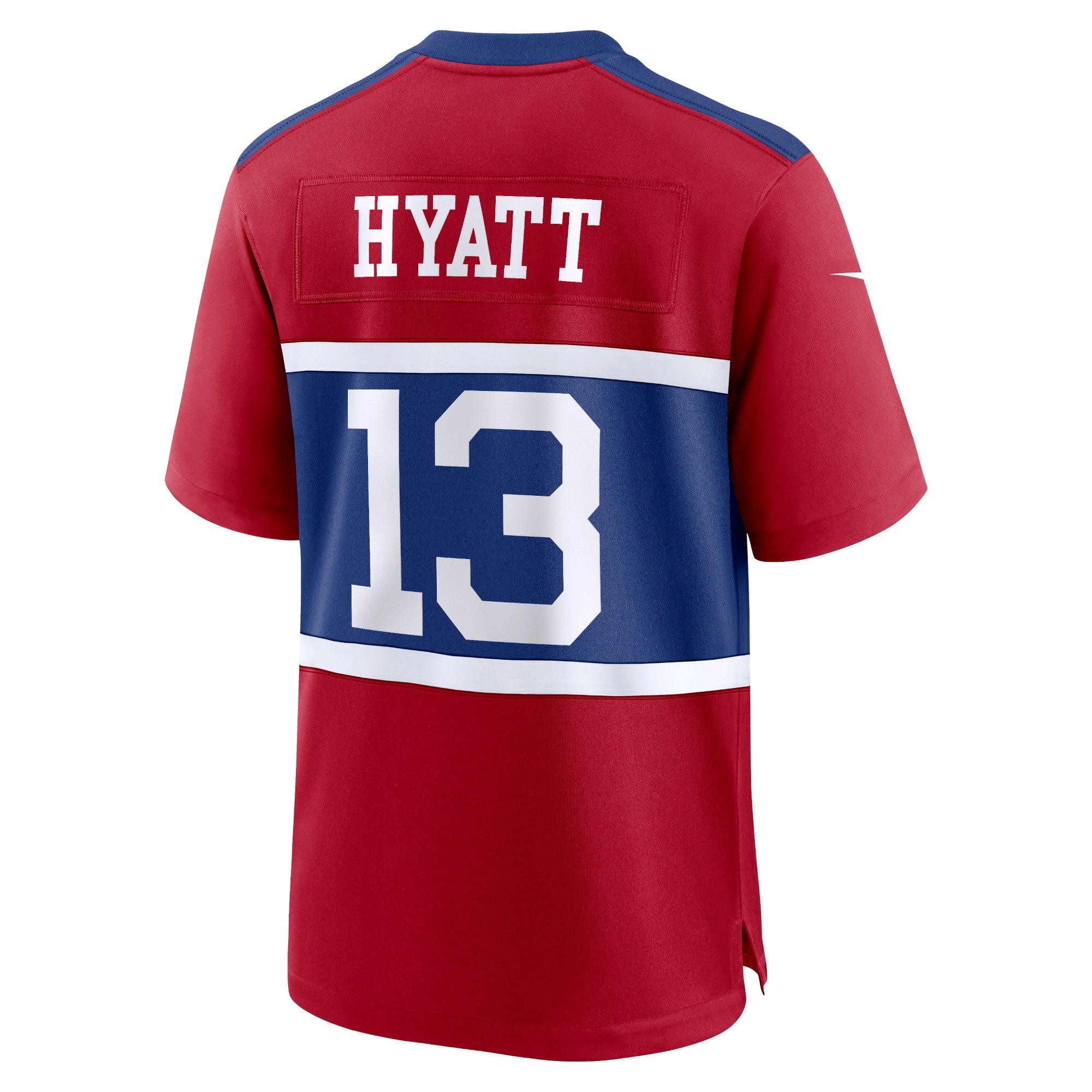 Jalin Hyatt New York Giants Nike Alternate Player Game Jersey - Century Red