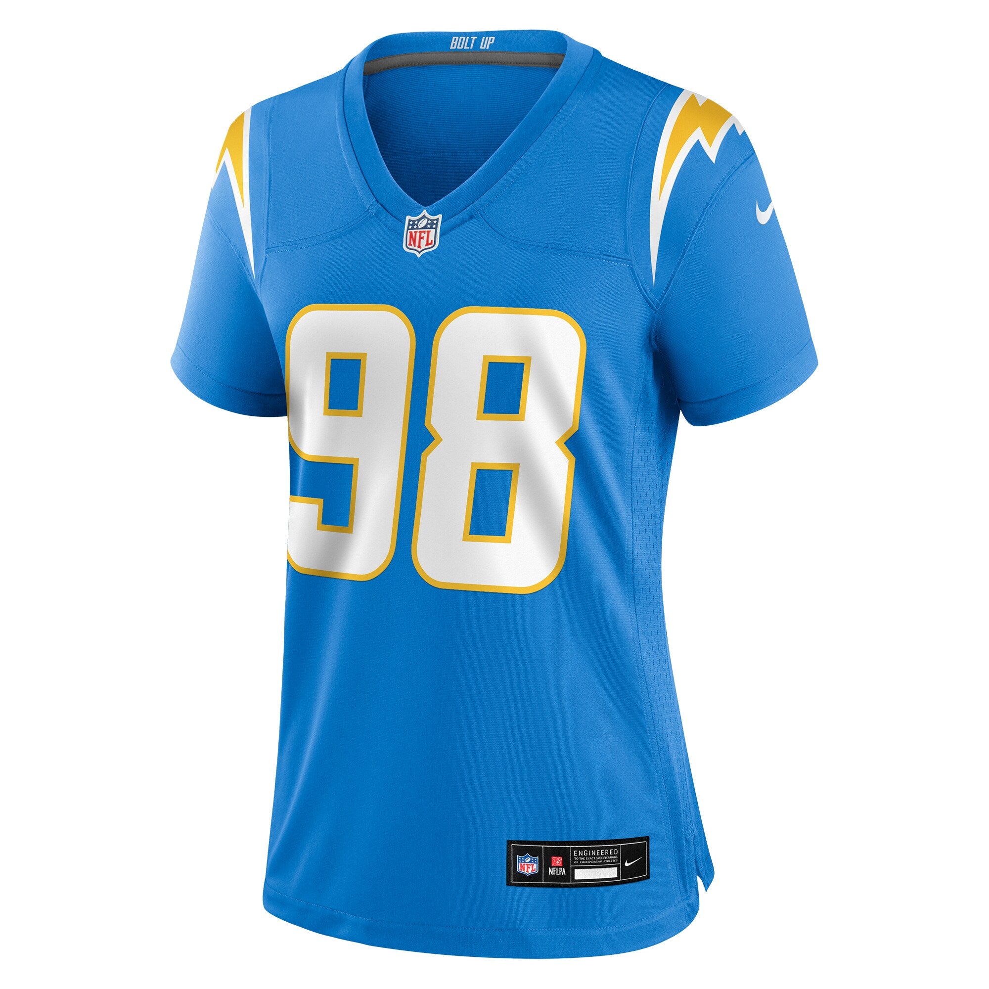 Odafe Oweh Los Angeles Chargers Nike Women's Team Game Jersey -  Powder Blue
