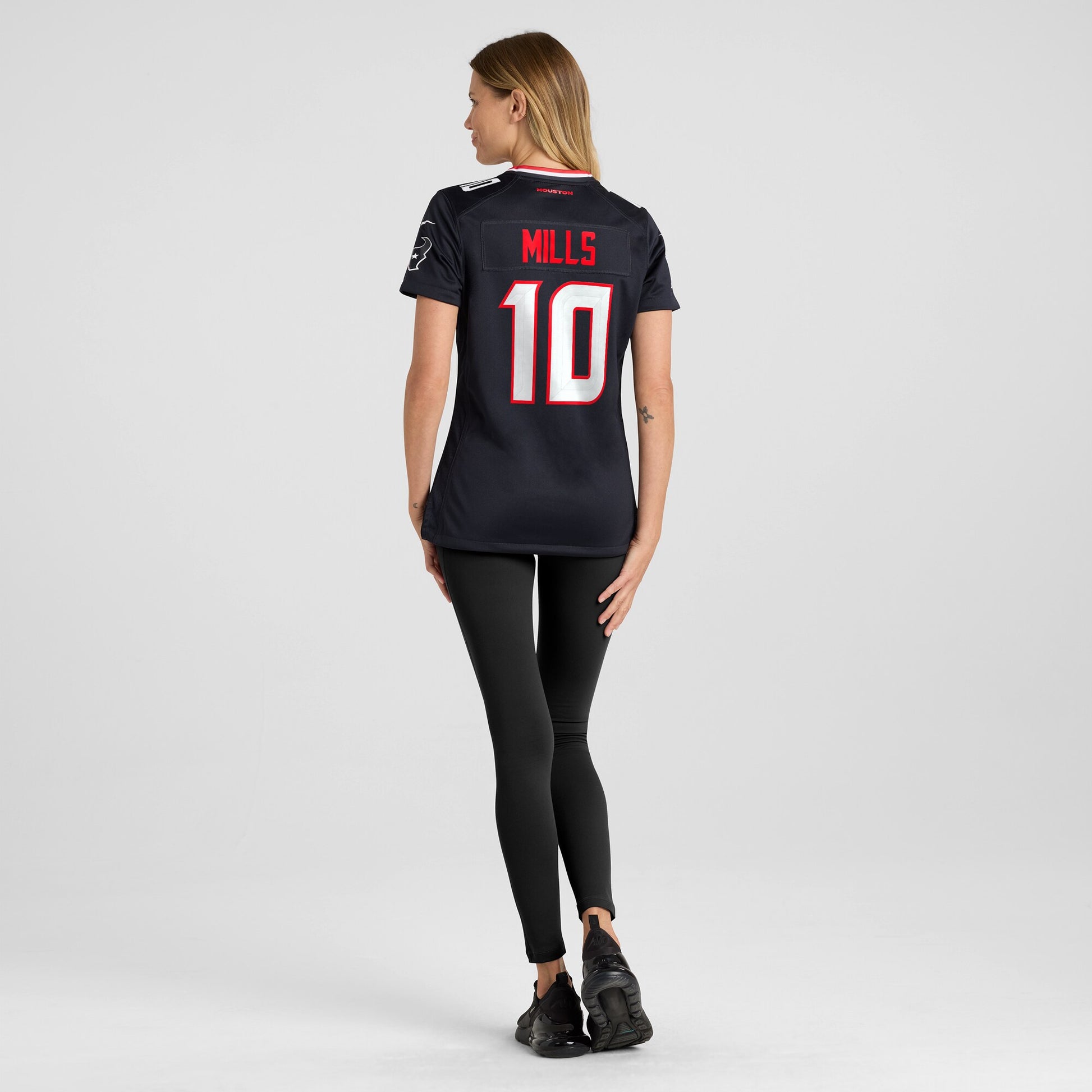 Davis Mills Houston Texans Nike Women's Team Game Jersey -  Navy