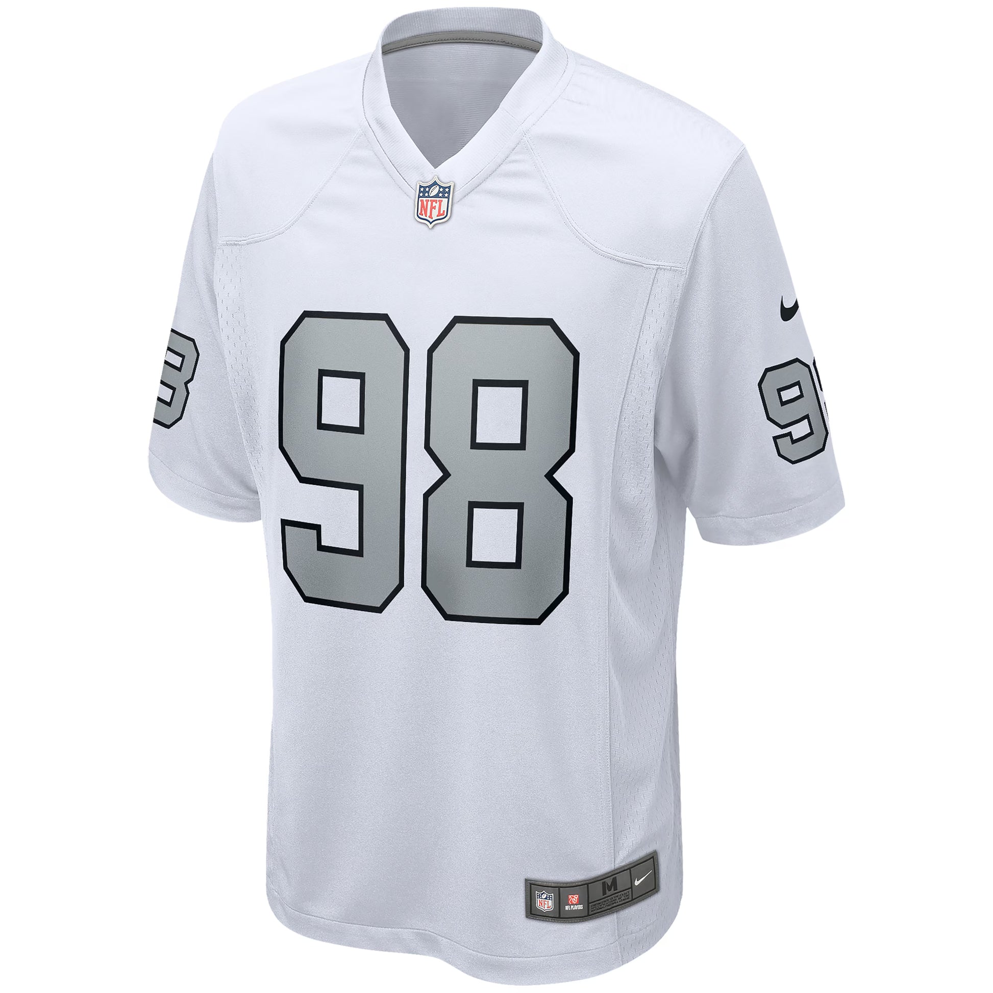 Maxx Crosby Las Vegas Raiders Nike Alternate Game Jersey - White