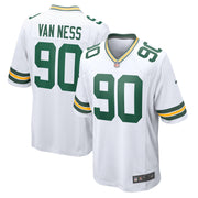 Lukas Van Ness Green Bay Packers Nike  Game Jersey -  White
