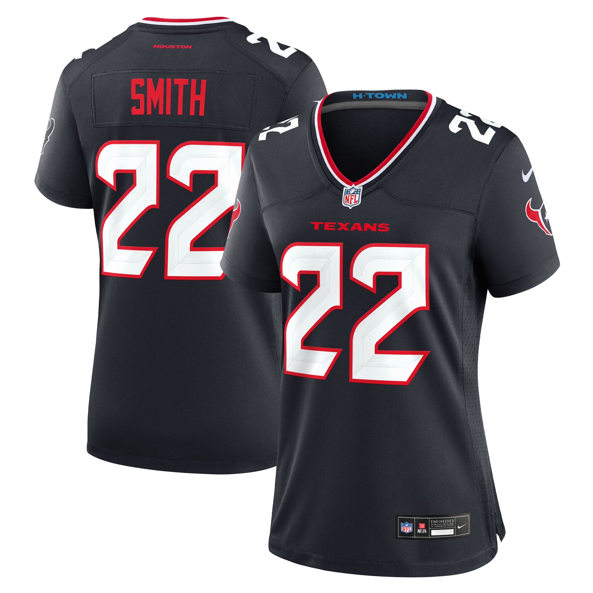 Jaylin Smith Houston Texans Nike Women's Team Game Jersey -  Navy