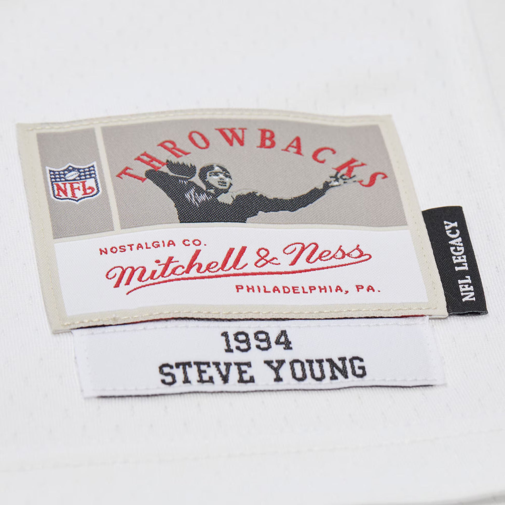 Steve Young San Francisco 49ers Mitchell &amp; Ness 1994 Legacy Replica Jersey - White