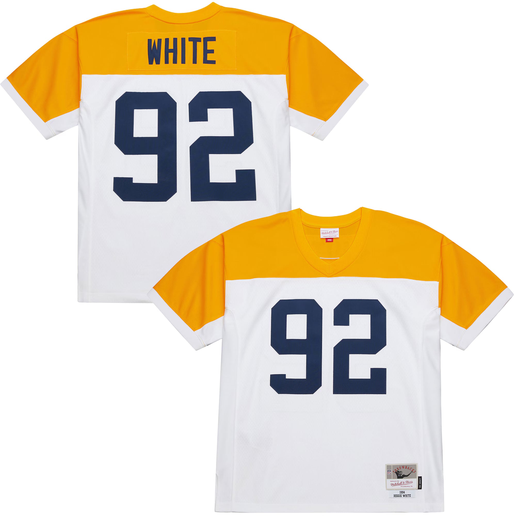 Reggie White Green Bay Packers Mitchell &amp; Ness 1994 Legacy Replica Jersey - White