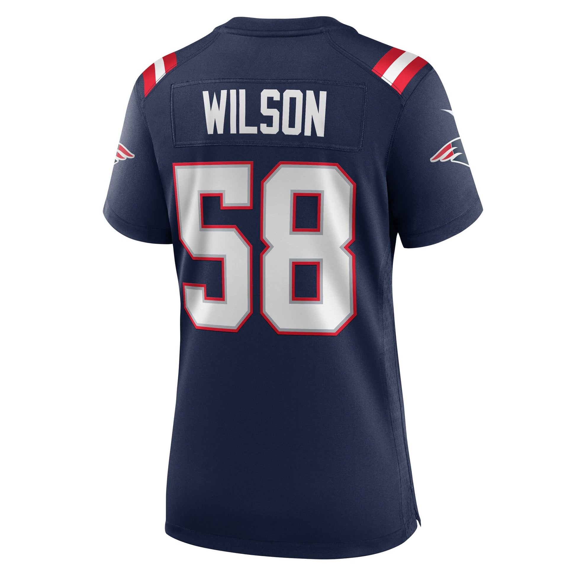 Jared Wilson New England Patriots Nike Women's Team Game Jersey -  Navy