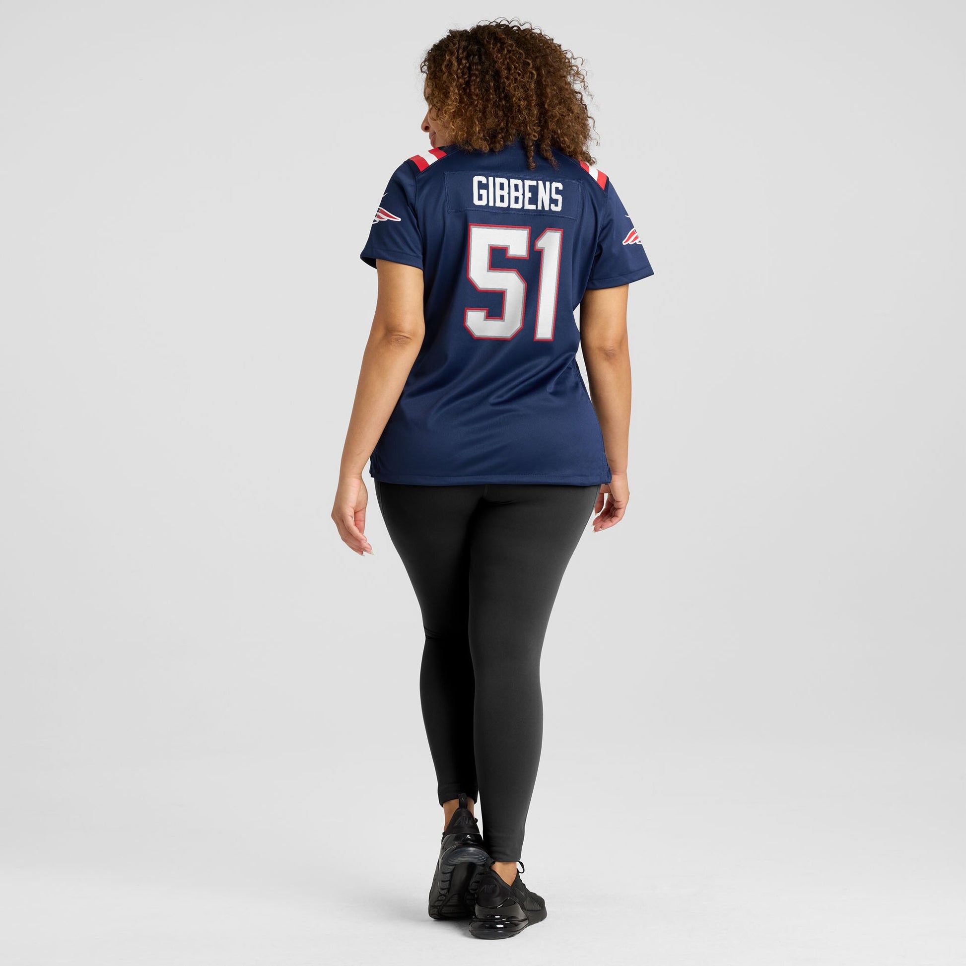 Jack Gibbens New England Patriots Nike Women's Team Game Jersey -  Navy
