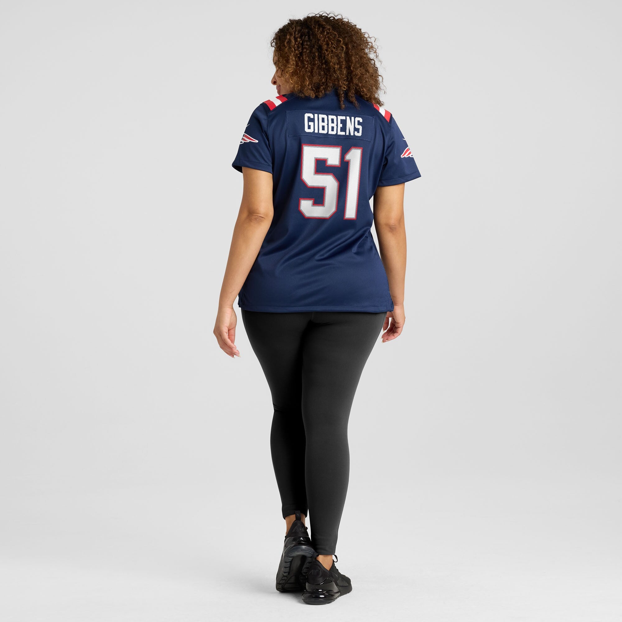 Jack Gibbens New England Patriots Nike Women's Team Game Jersey -  Navy