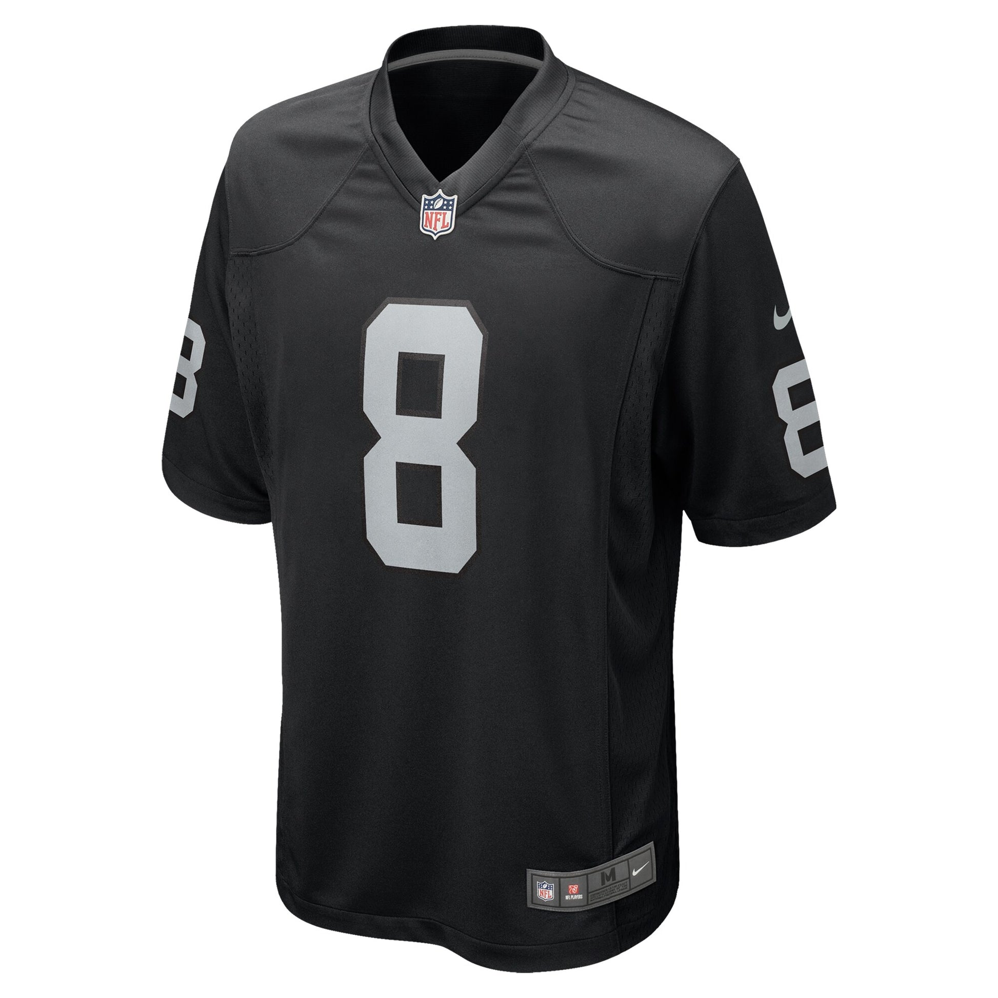 Ameer Abdullah Las Vegas Raiders Nike Team Game Jersey -  Black