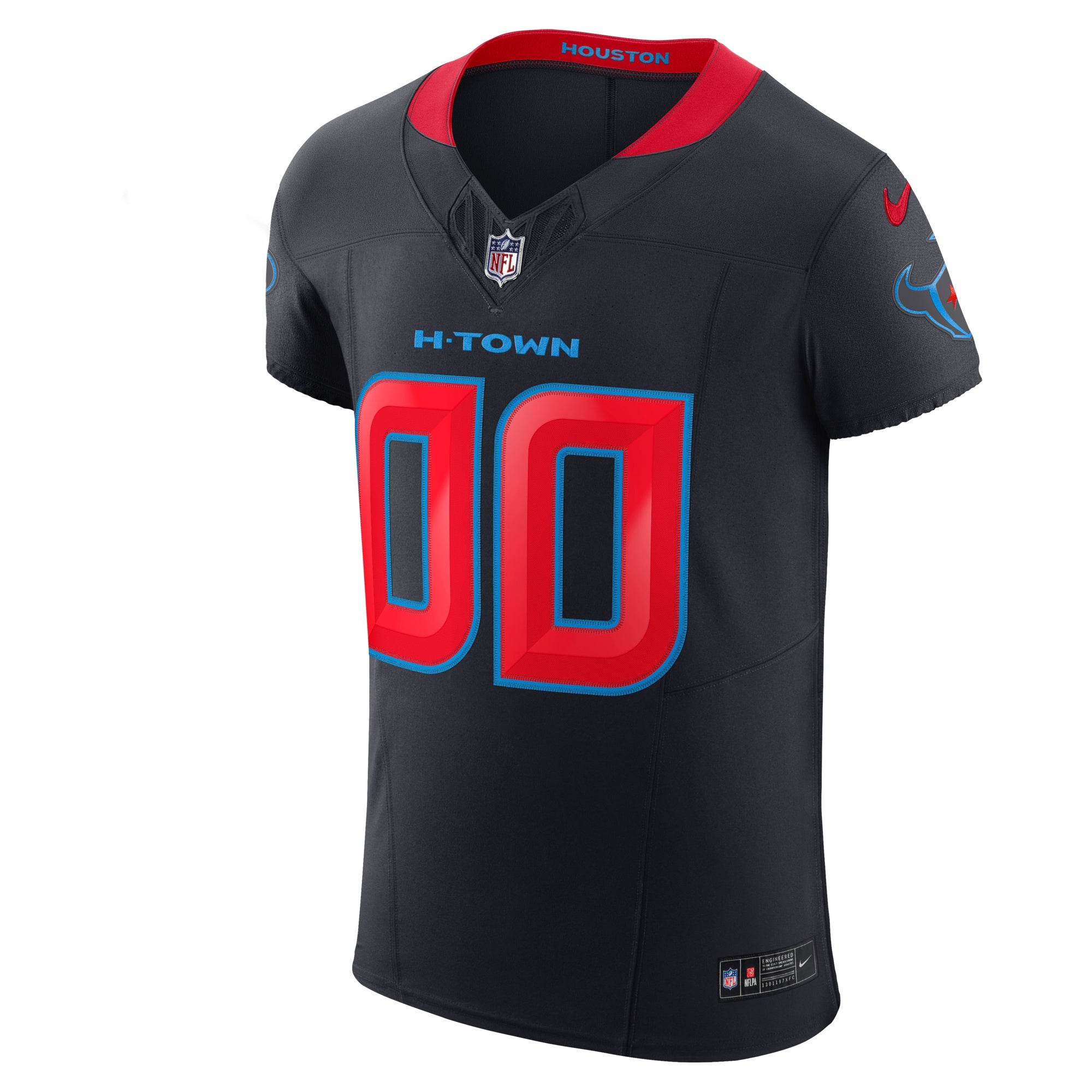 Houston Texans Nike Alternate Vapor F.U.S.E. Elite Custom Jersey -  Navy