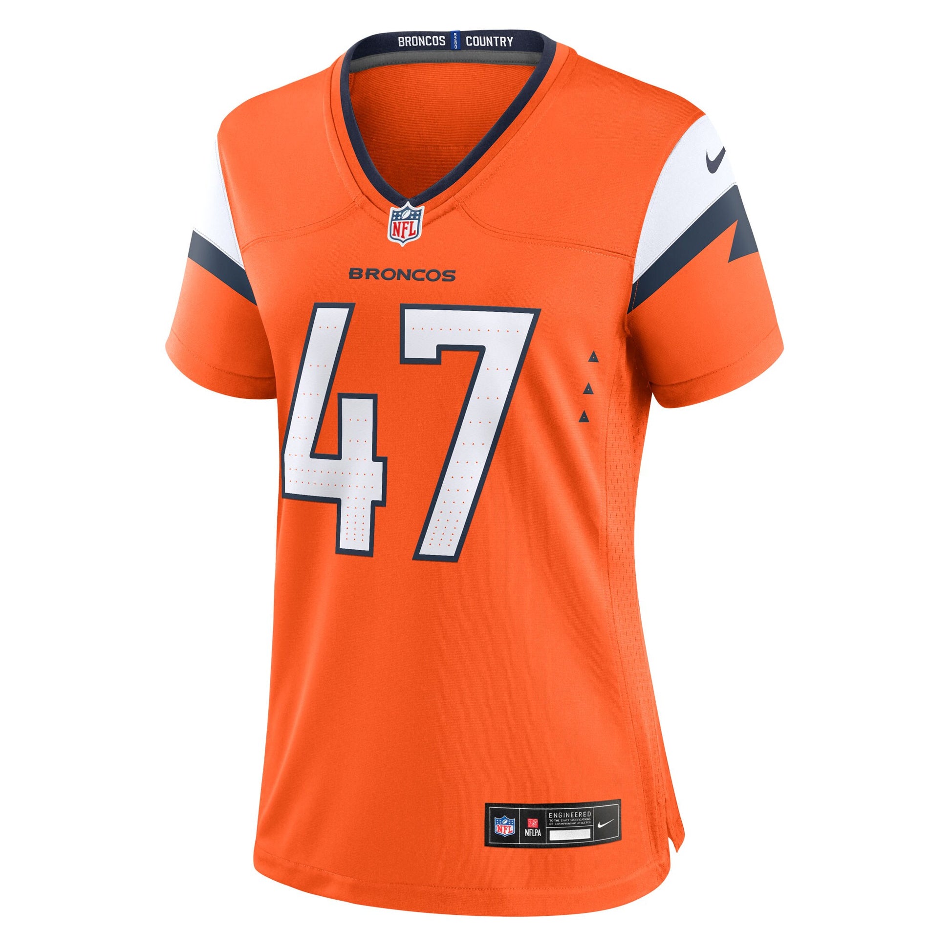 Karene Reid Denver Broncos Nike Women's Team Game Jersey -  Orange