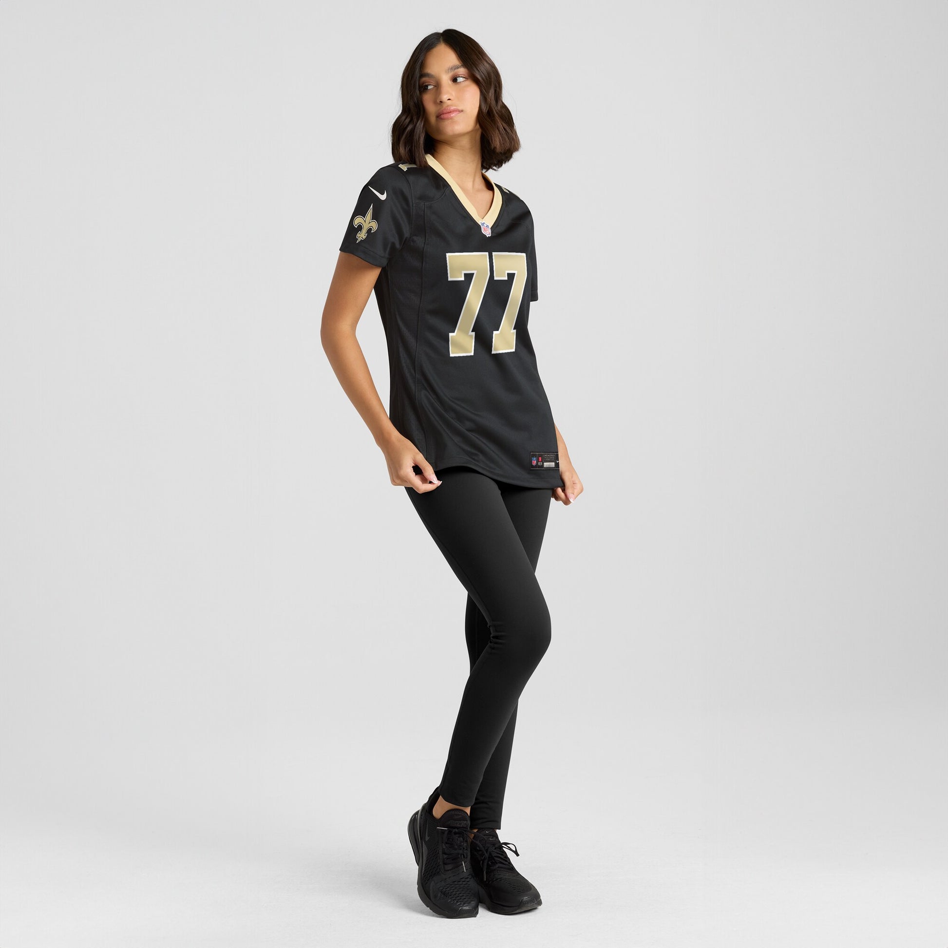 Willie Roaf New Orleans Saints Nike Women's Game Retired Player Jersey - Black