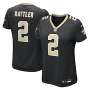 Spencer Rattler New Orleans Saints Nike Women's Team Game Jersey -  Black