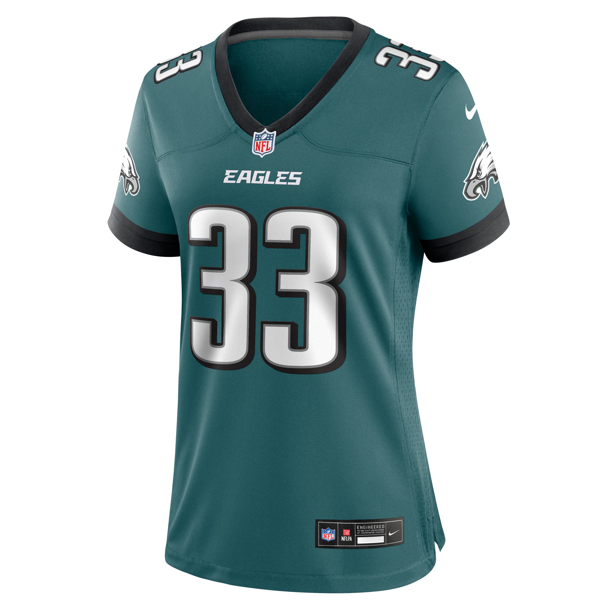 Cooper DeJean Philadelphia Eagles Nike Women's Team Game Jersey - Midnight Green
