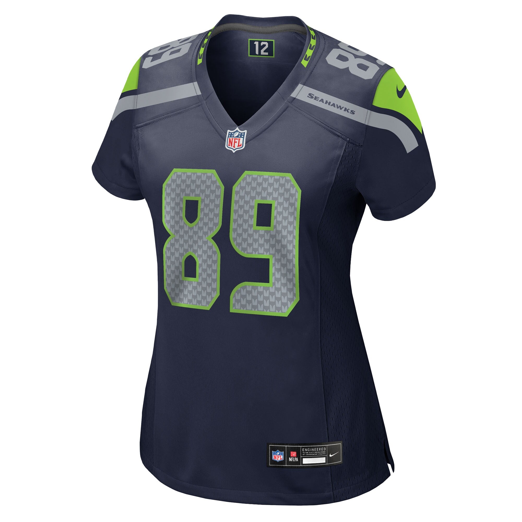 Nick Kallerup Seattle Seahawks Nike Women's Team Game Jersey -  College Navy