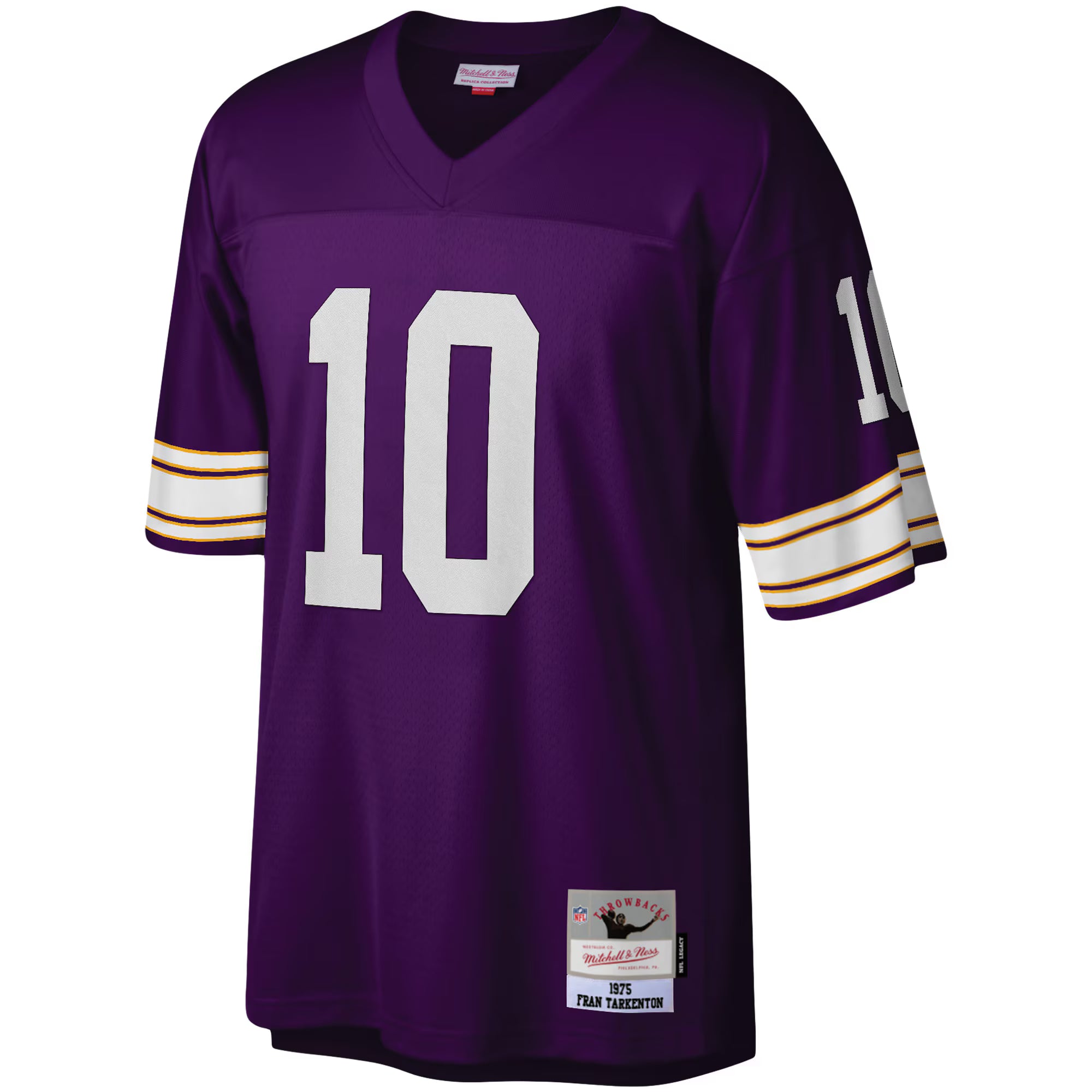 Fran Tarkenton Minnesota Vikings Mitchell &amp; Ness Legacy Replica Jersey - Purple