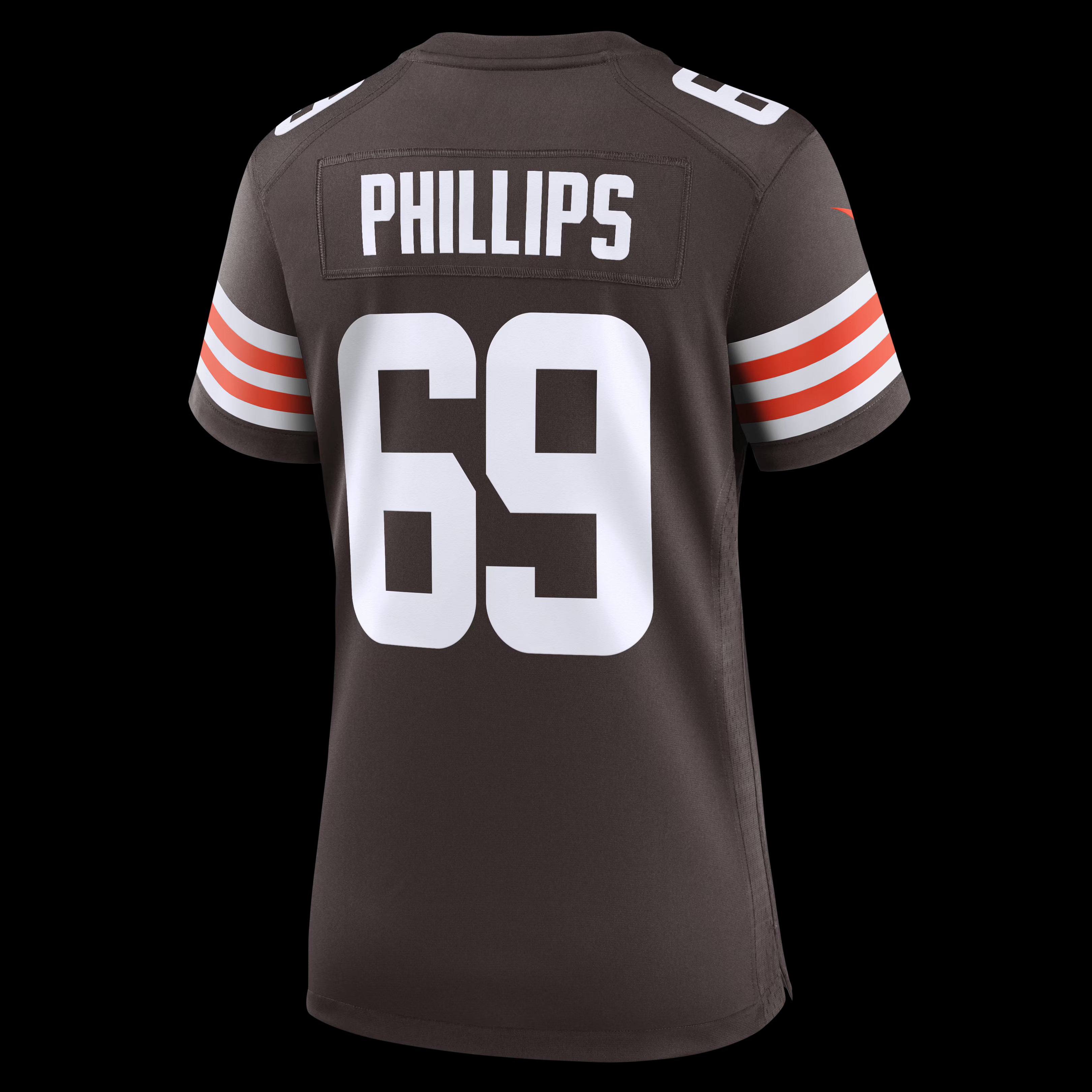 Tyre Phillips Cleveland Browns Nike Women's Team Game Jersey -  Brown