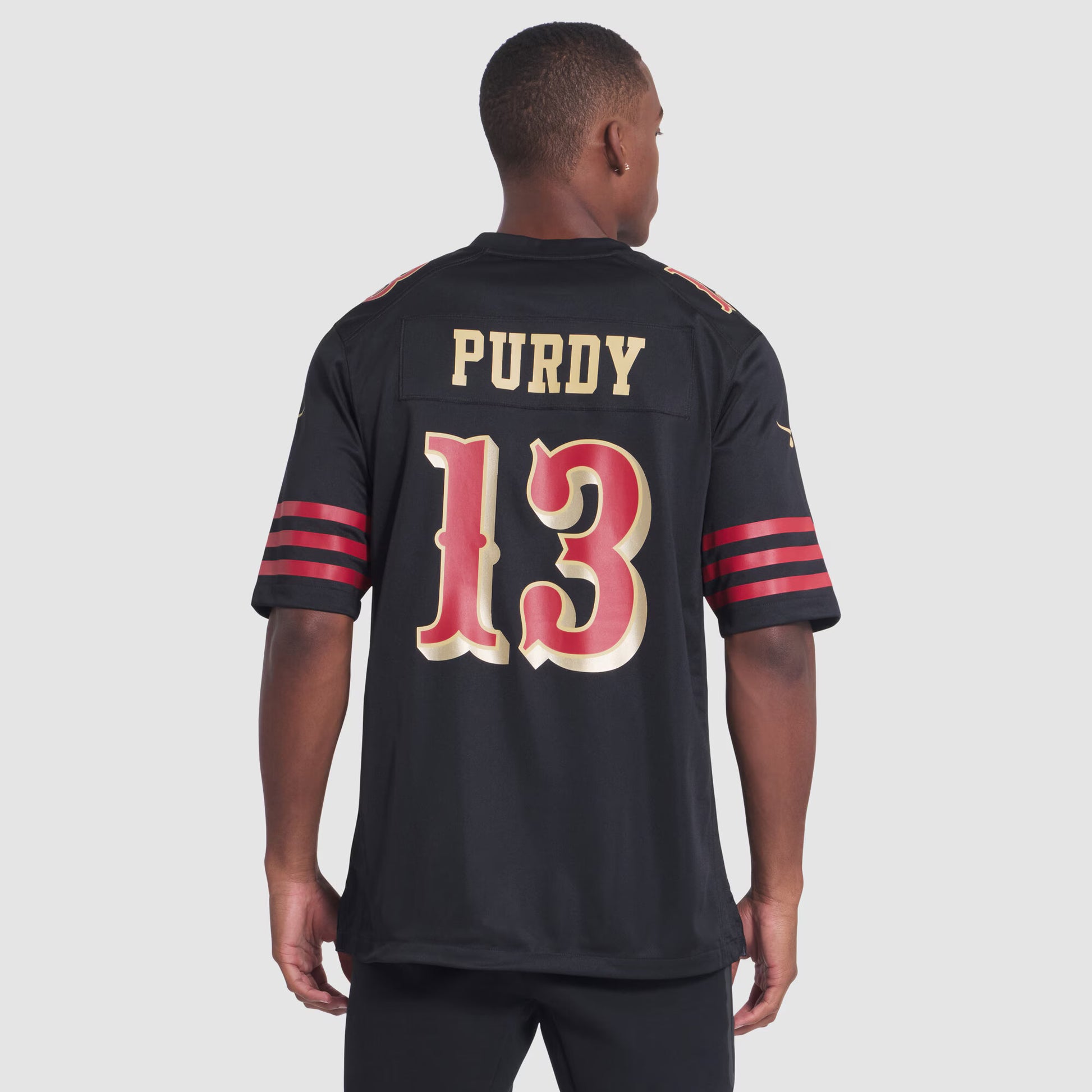 Brock Purdy San Francisco 49ers Nike 2025 Rivalries Collection Game Jersey - Black