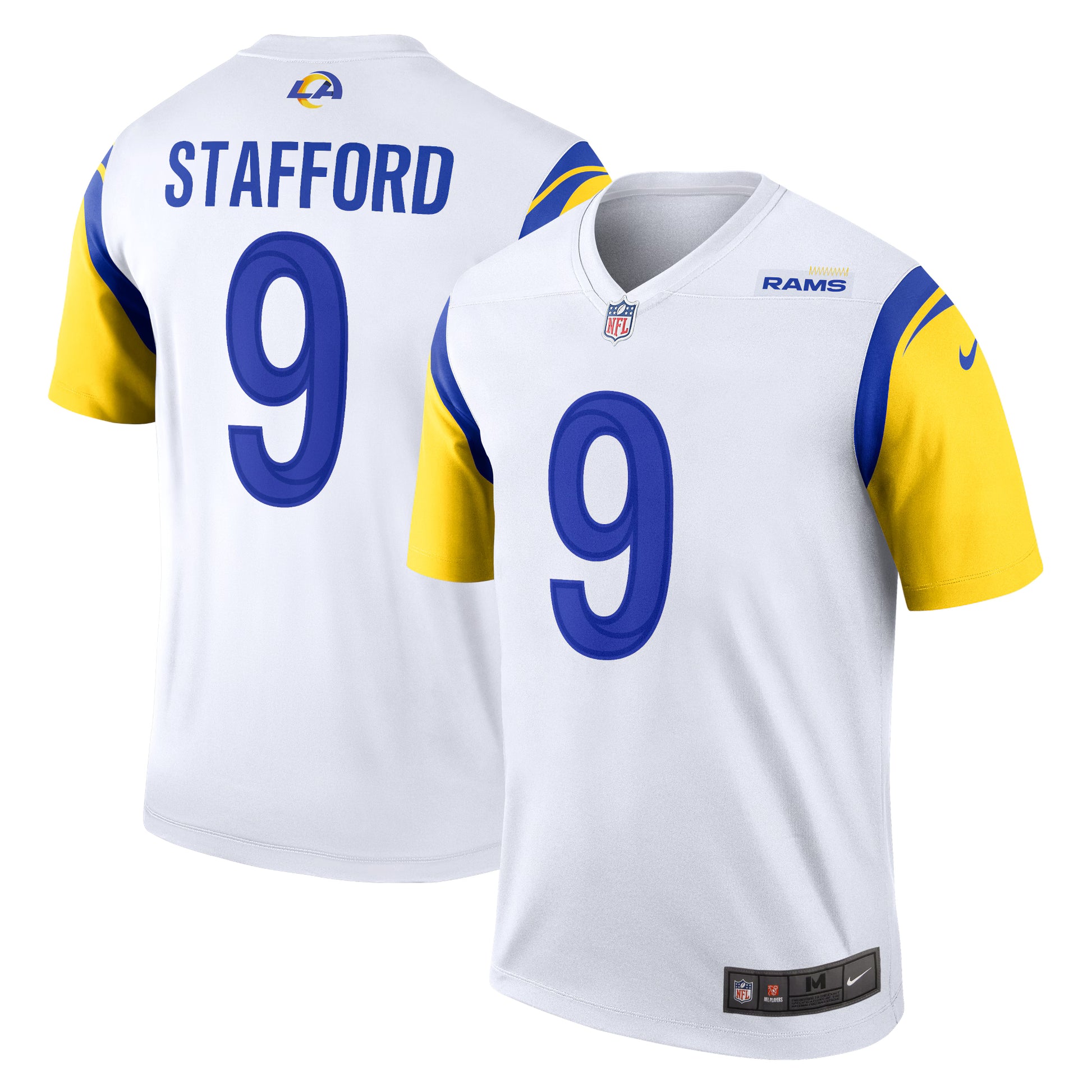 Matthew Stafford Los Angeles Rams Nike Legend Player Performance Top - White