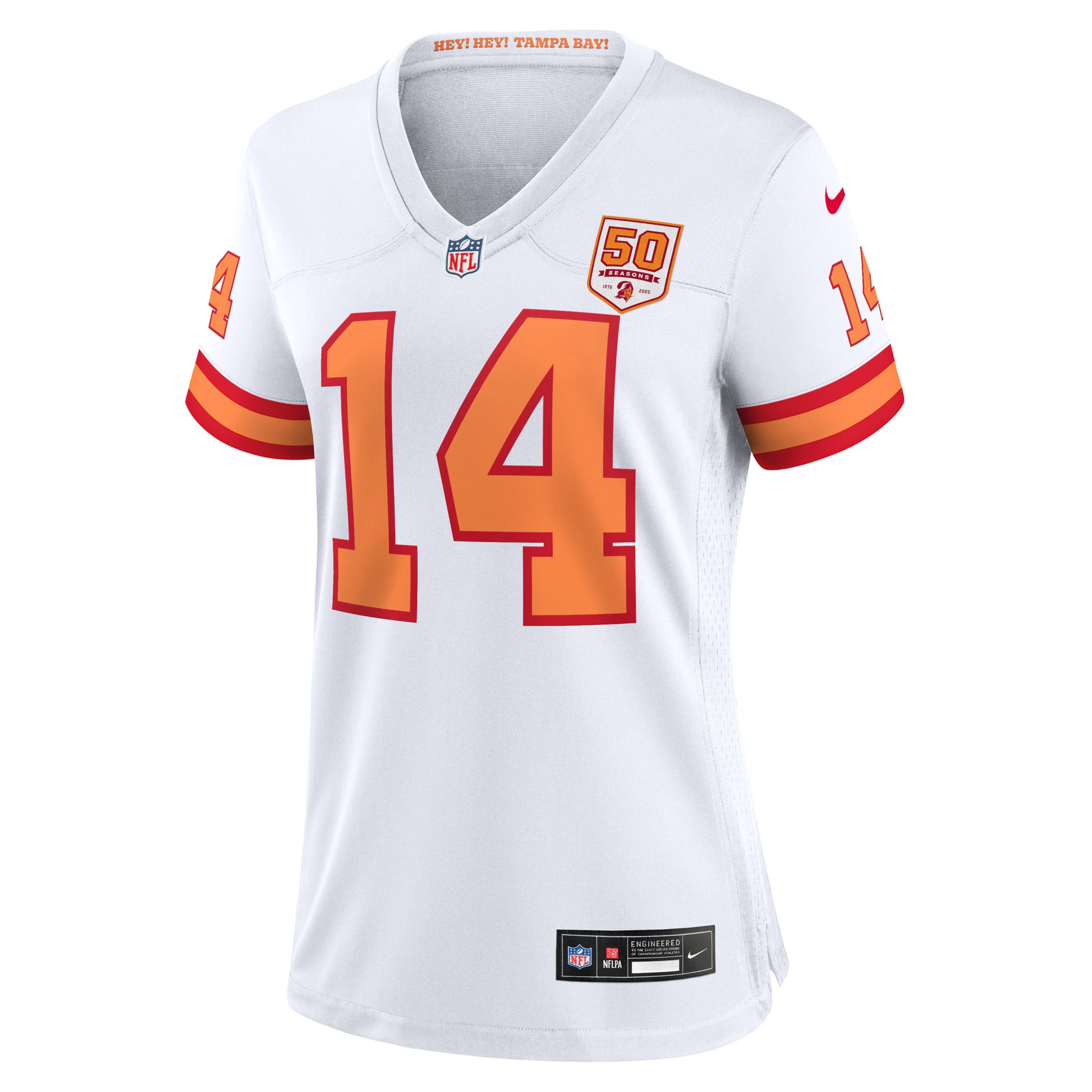 Chris Godwin Jr. '76 Tampa Bay Buccaneers Nike Women's 50th Season Game Jersey - White