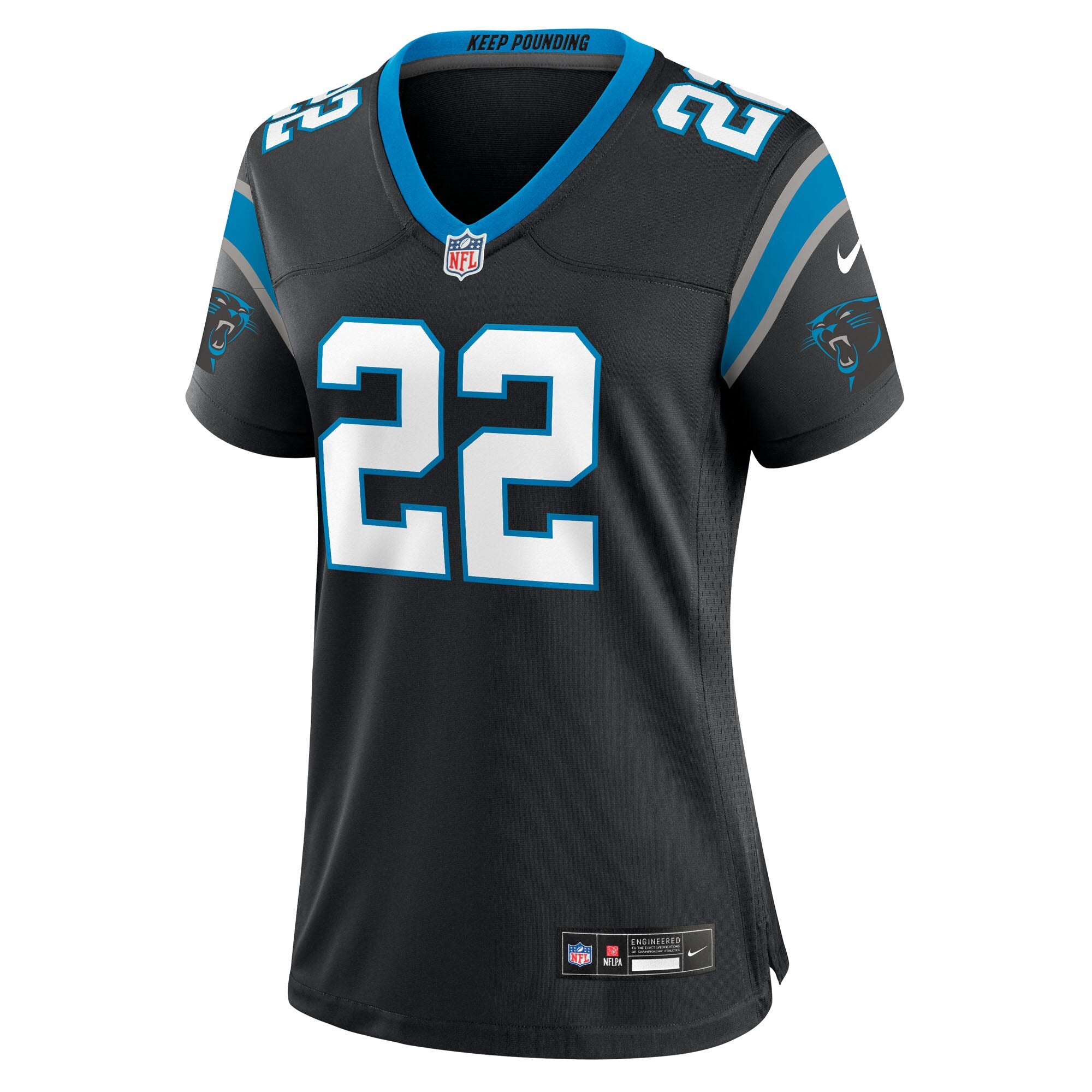 Lathan Ransom Carolina Panthers Nike Women's Team Game Jersey -  Black