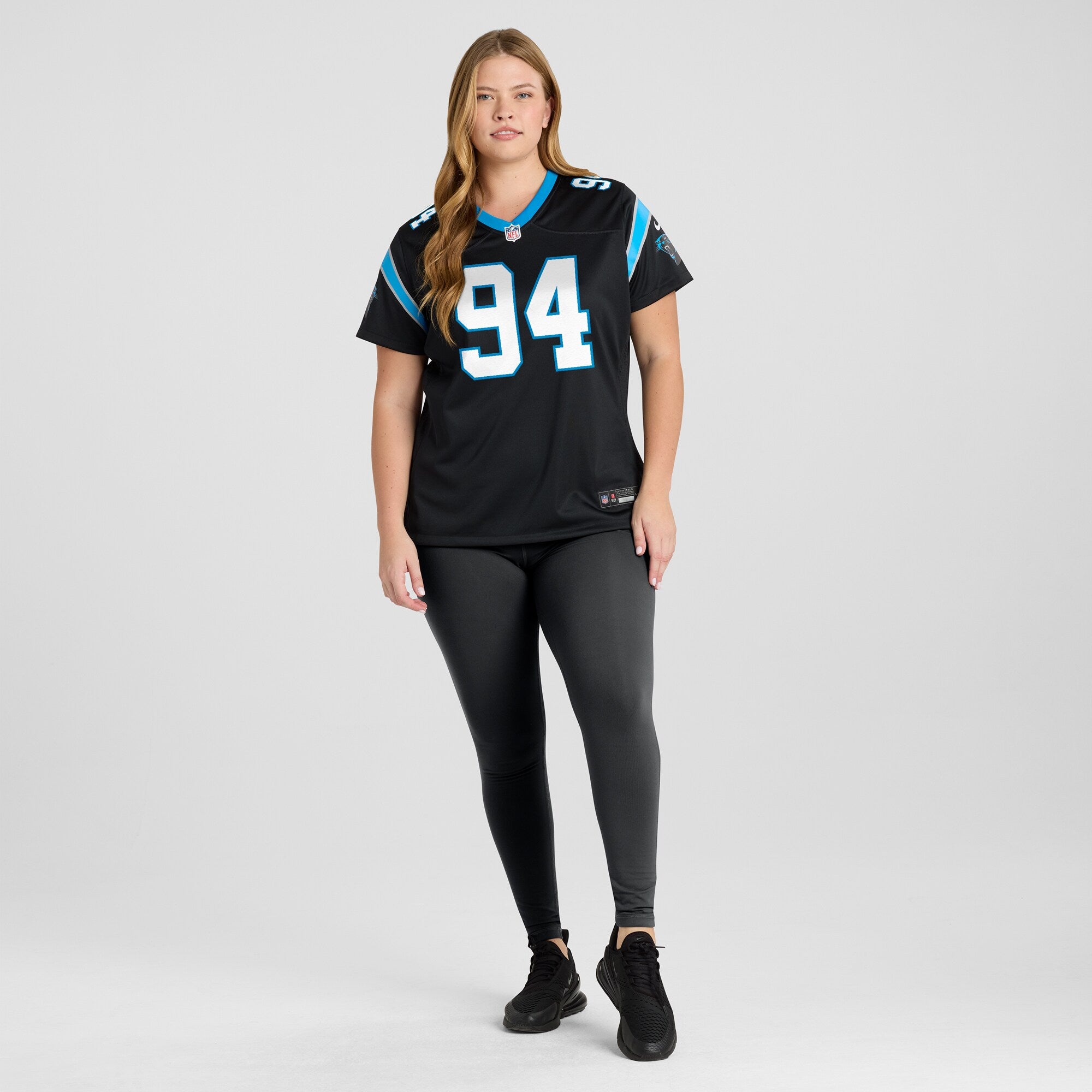 A'Shawn Robinson Carolina Panthers Nike Women's  Game Jersey -  Black