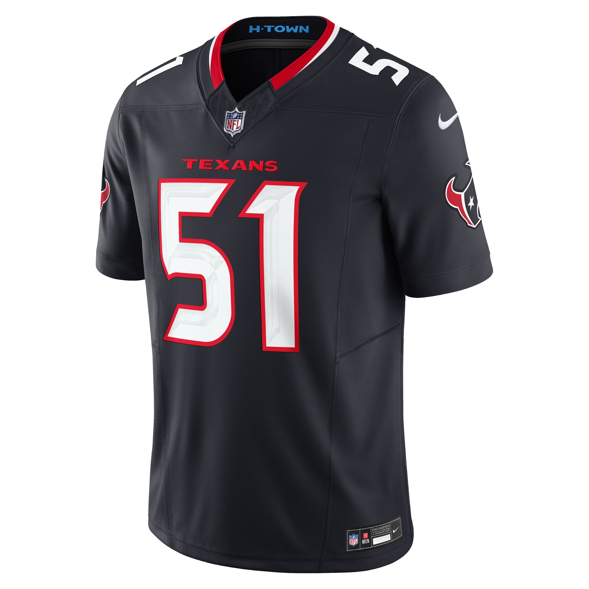 Will Anderson Jr. Houston Texans Nike Vapor F.U.S.E. Limited Jersey - Navy