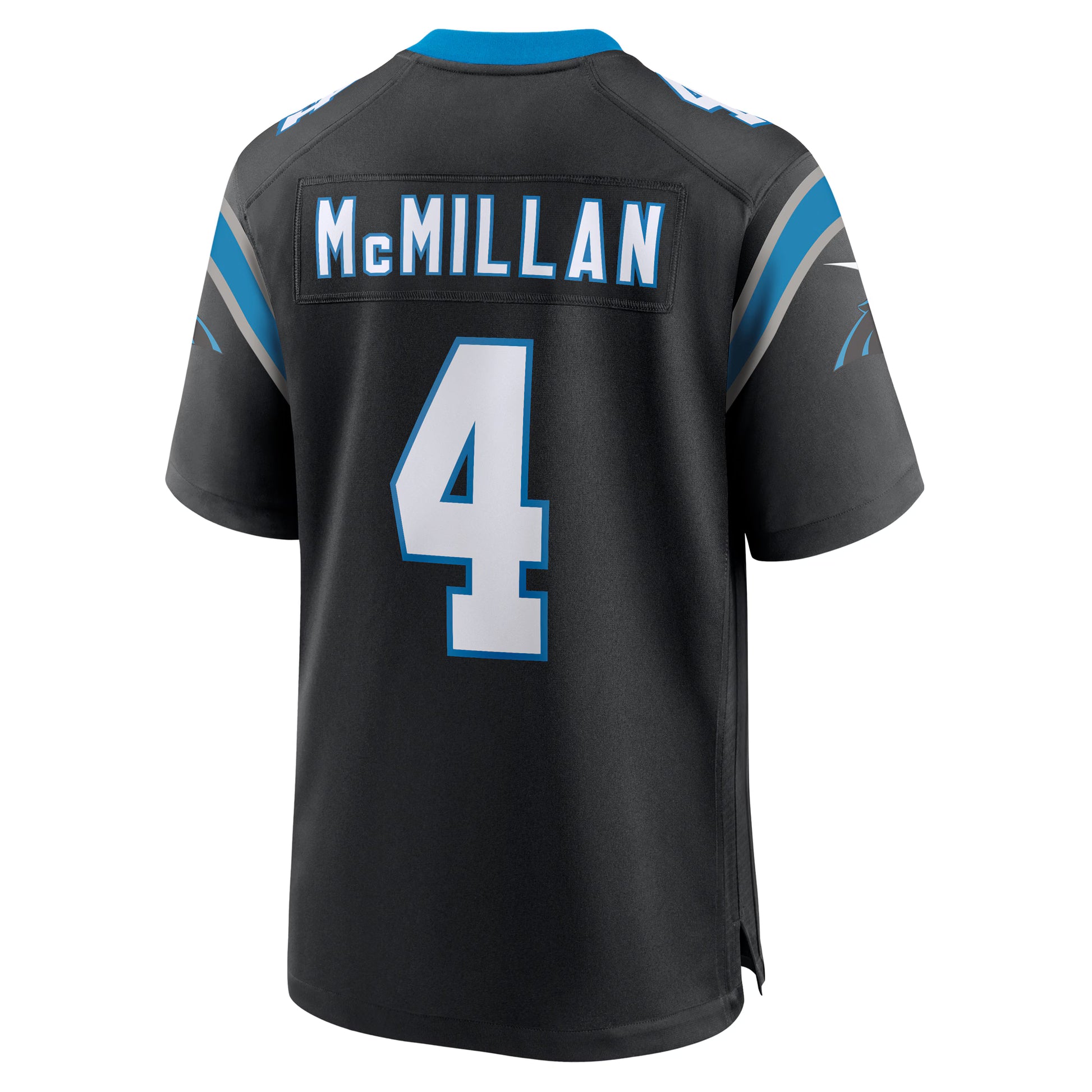 Tetairoa McMillan Carolina Panthers Nike 2025 NFL Draft First Round Pick Game Jersey - Black