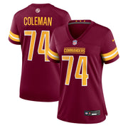Brandon Coleman Washington Commanders Nike Women's Team Game Jersey -  Burgundy
