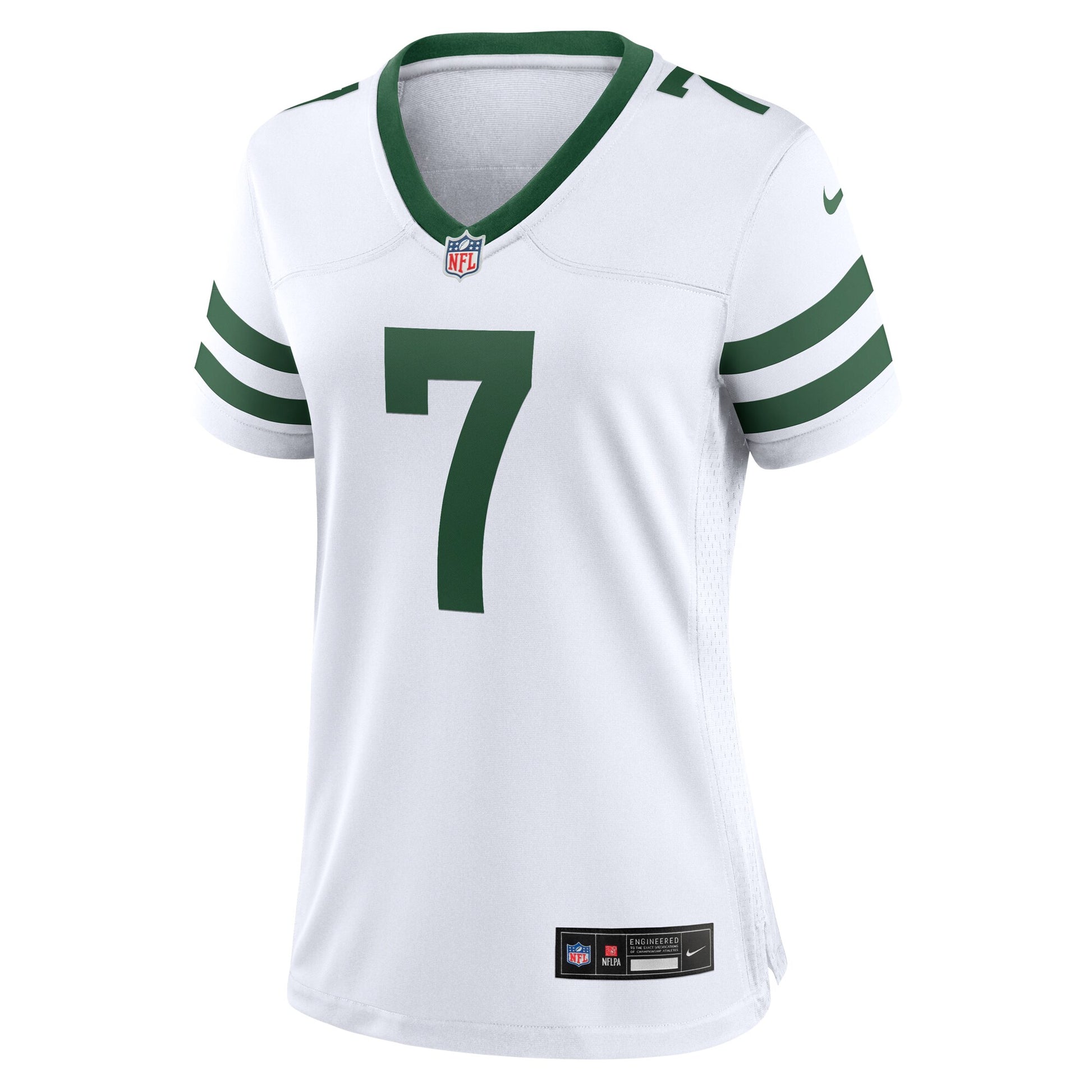Justin Fields New York Jets Nike Women's Game Jersey -  White