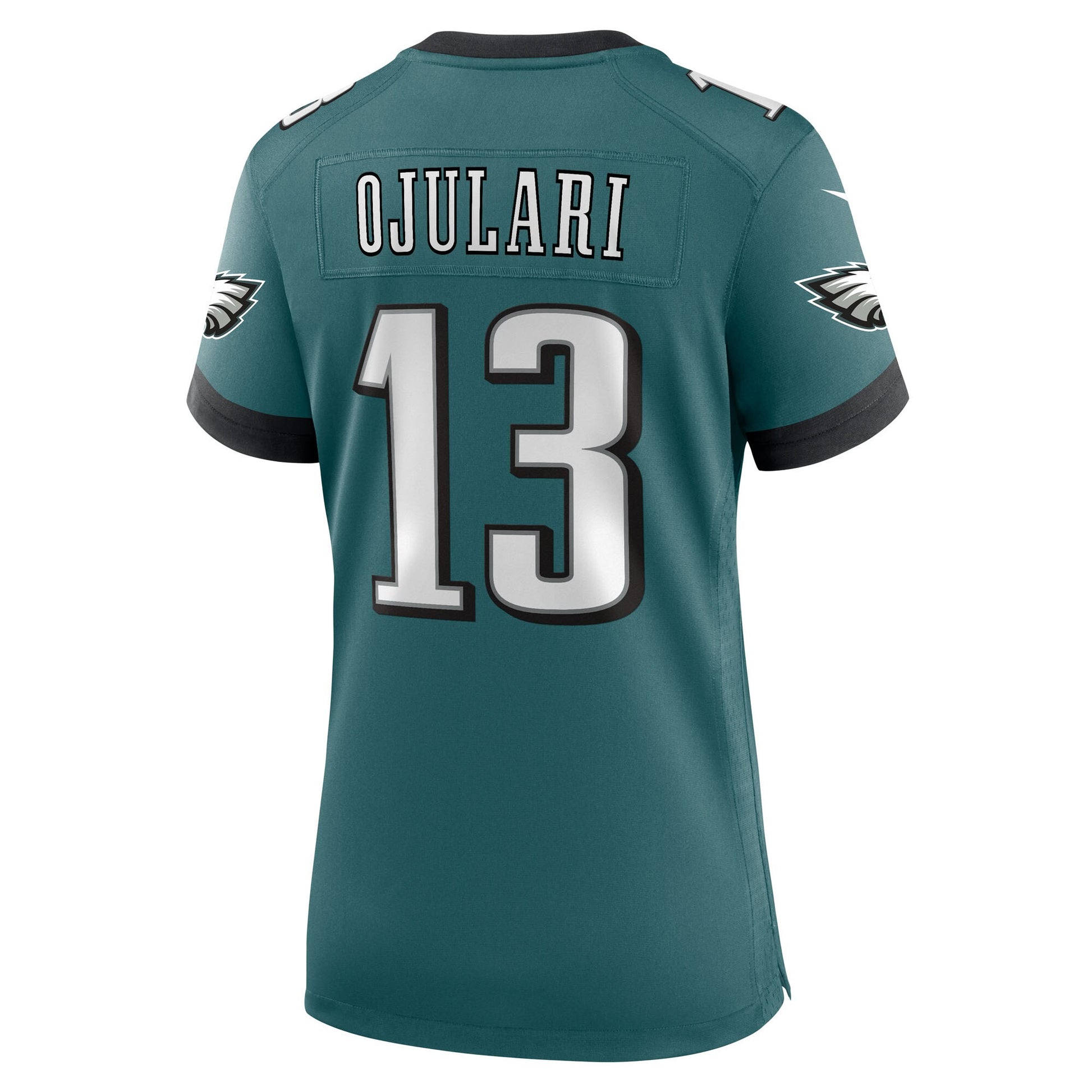 Azeez Ojulari Philadelphia Eagles Nike Women's Team Game Jersey - Midnight Green