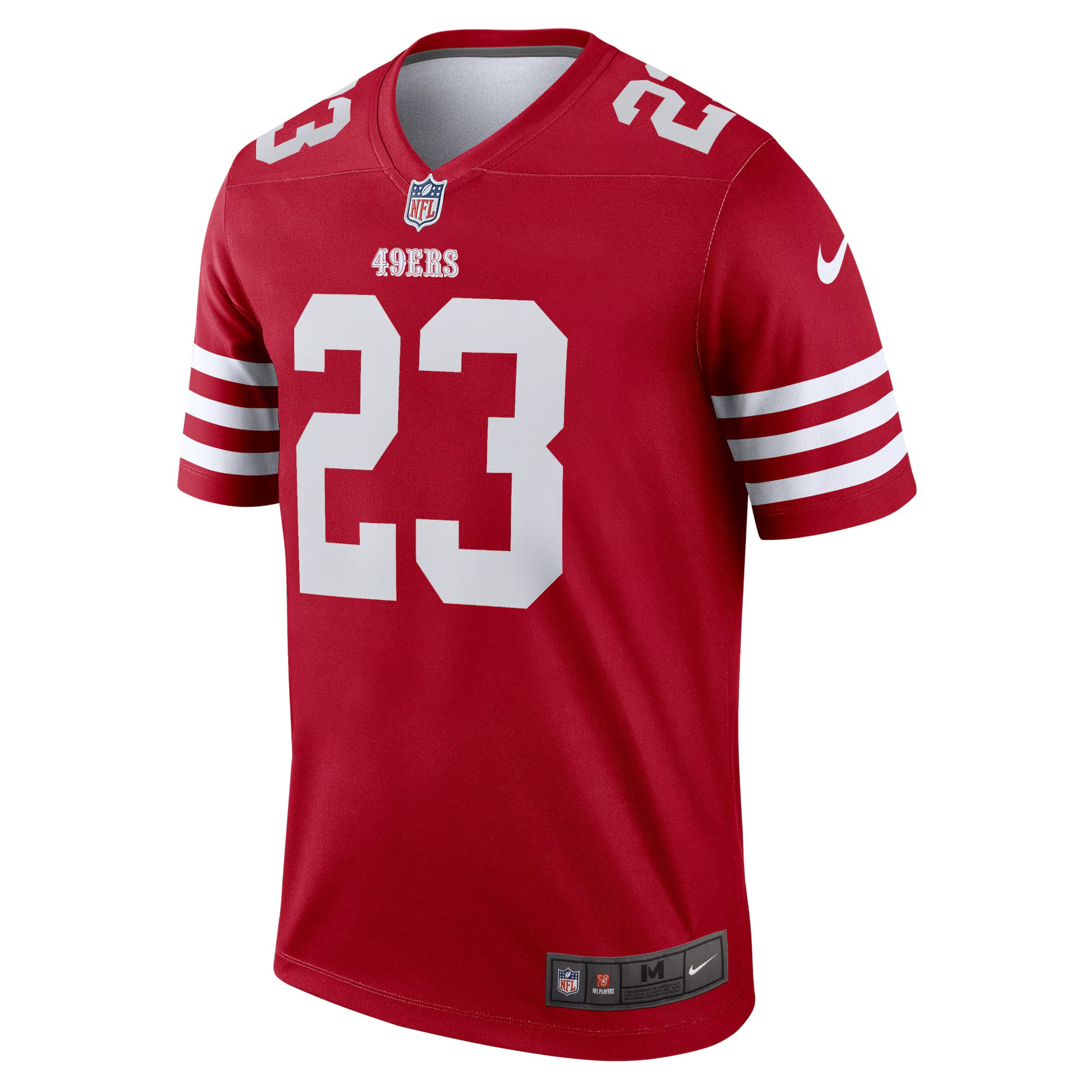 Christian McCaffrey San Francisco 49ers Nike Legend Player Performance Top - Scarlet