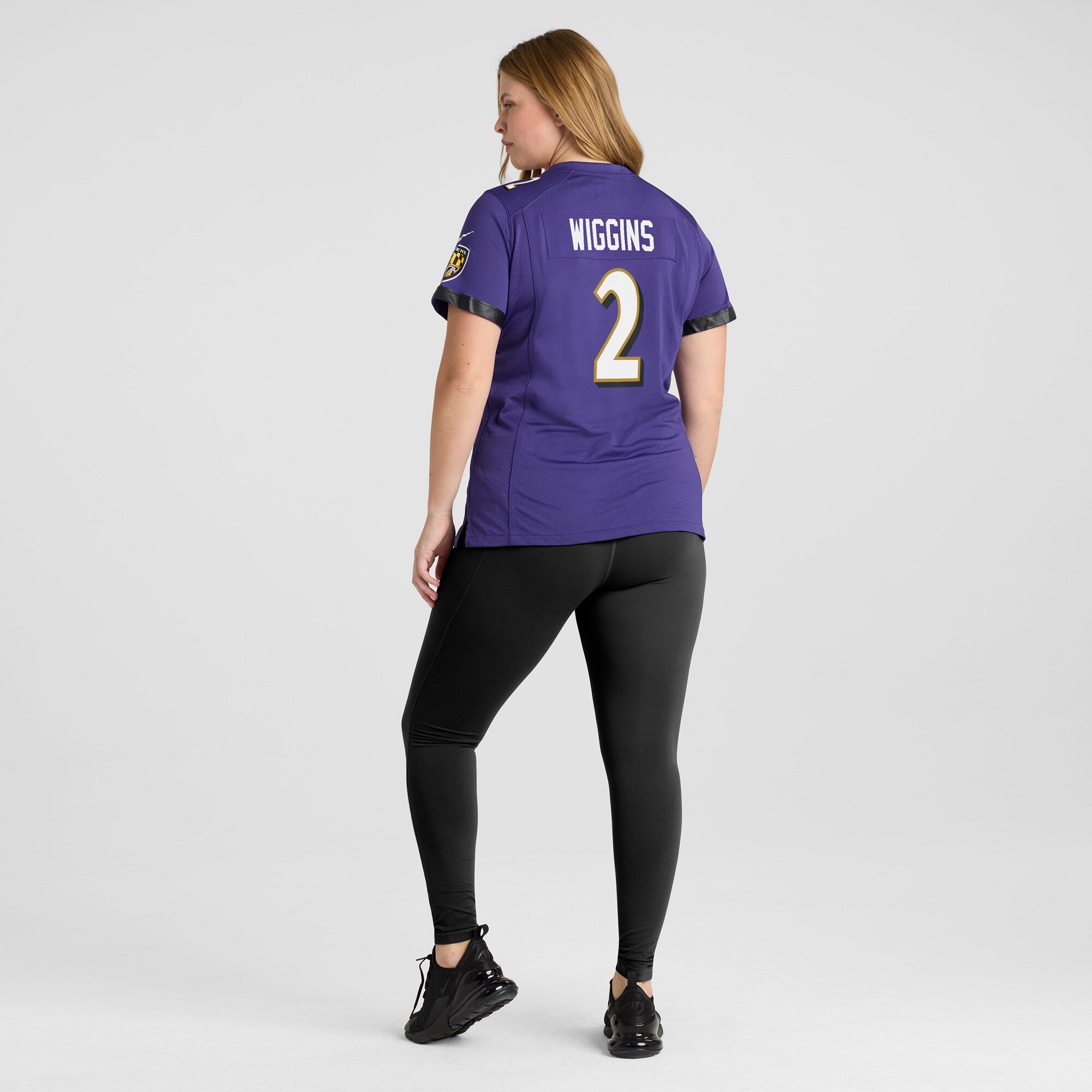 Nate Wiggins Baltimore Ravens Nike Women's  Game Jersey -  Purple