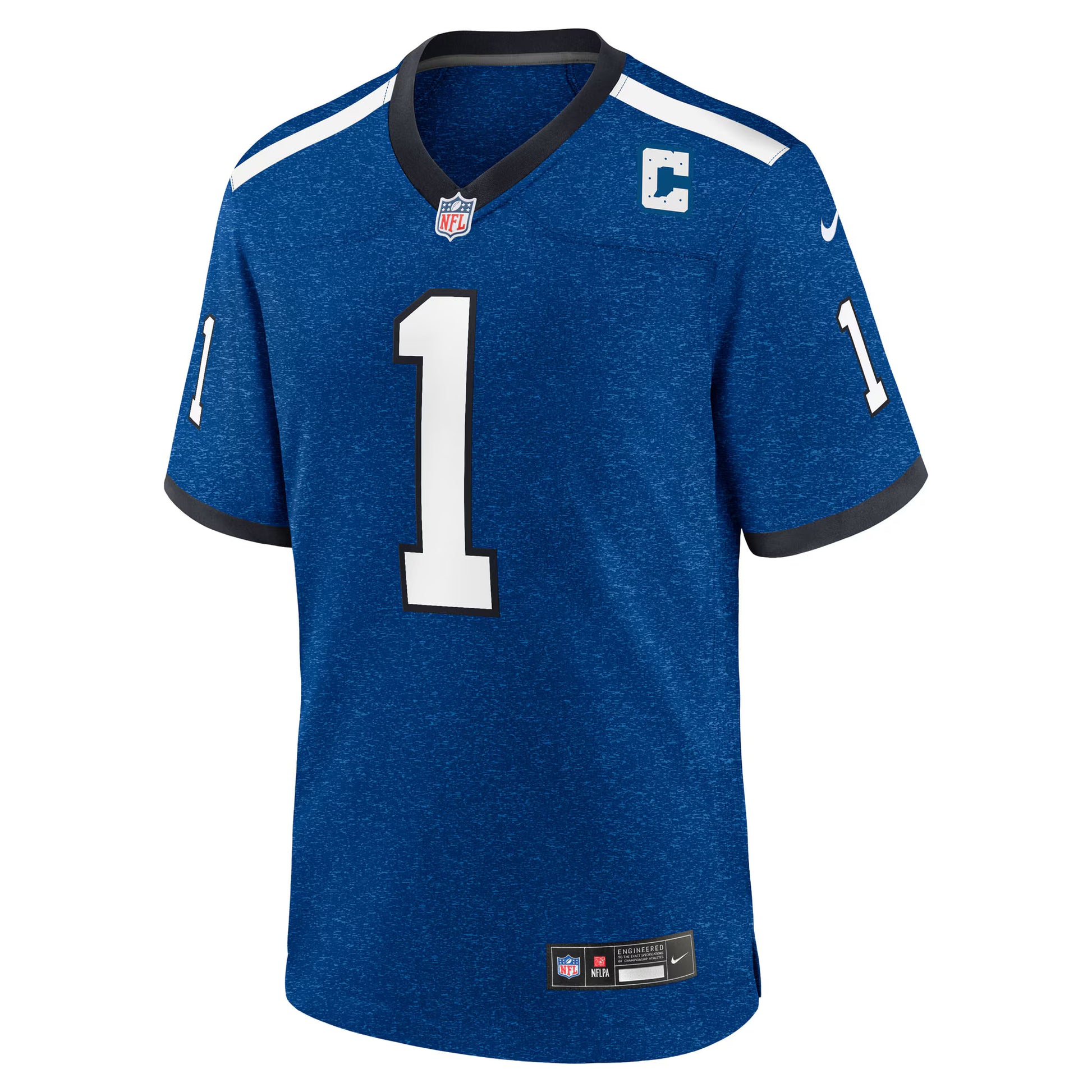 Ahmad Sauce Gardner Indianapolis Colts Nike Alternate 2 Indiana Nights Game Jersey -  Heather Royal