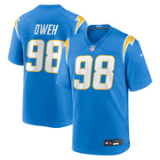 Odafe Oweh Los Angeles Chargers Nike Team Game Jersey -  Powder Blue