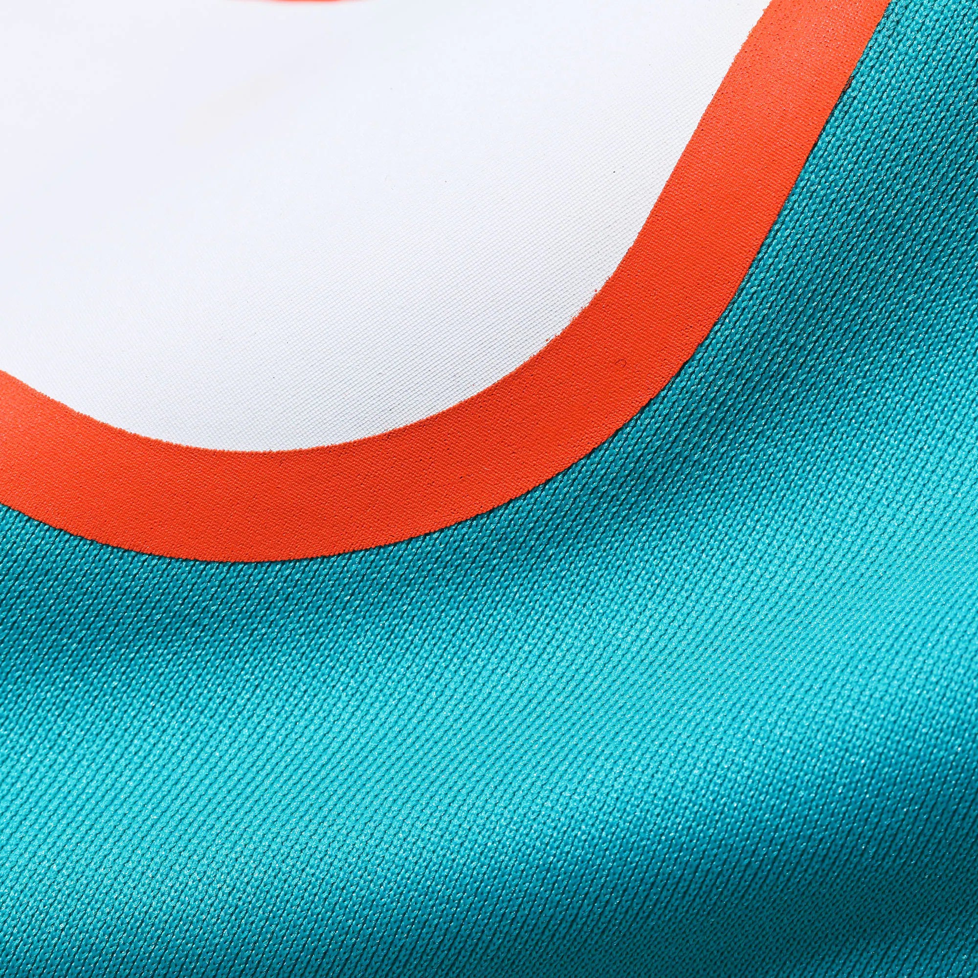 Miami Dolphins Nike Custom Game Jersey - Aqua