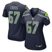 Charles Cross Seattle Seahawks Nike Women's Team Game Jersey -  College Navy