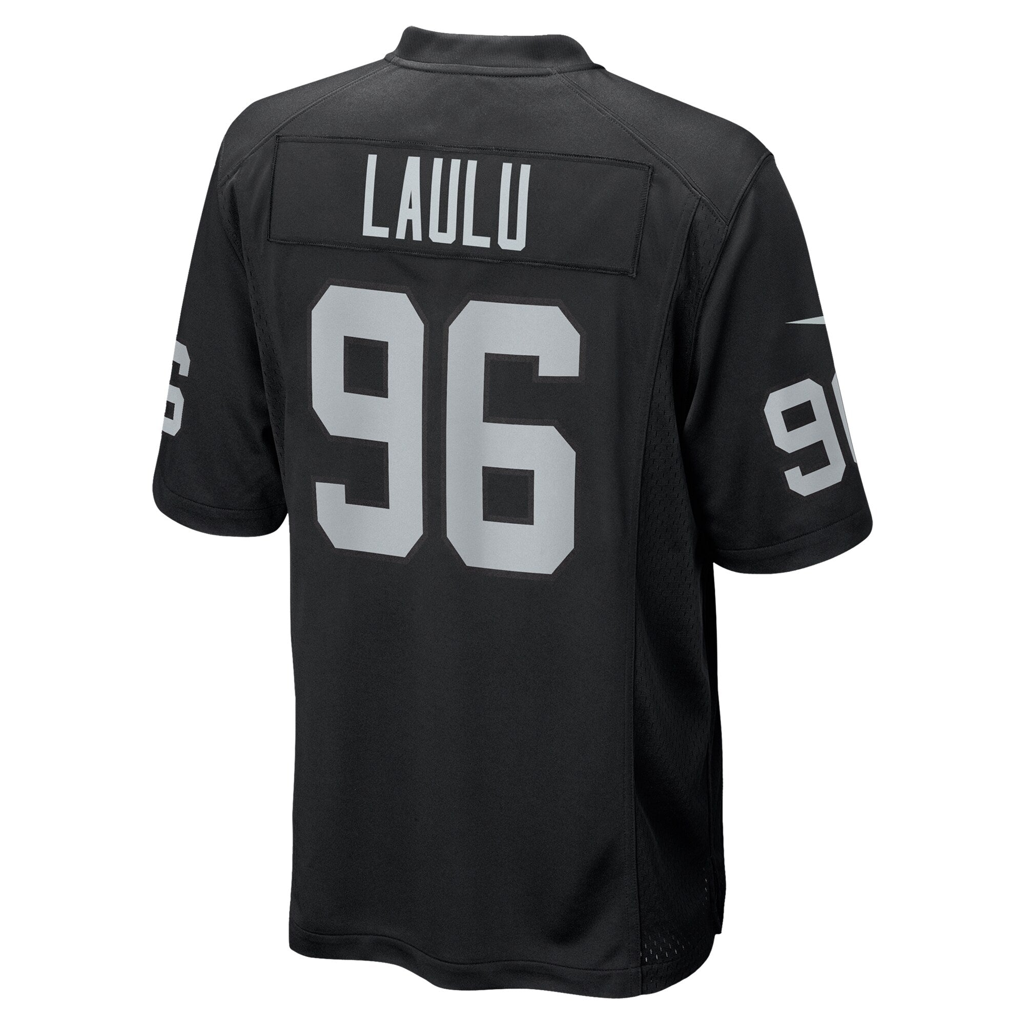 Jonah Laulu Las Vegas Raiders Nike Team Game Jersey -  Black