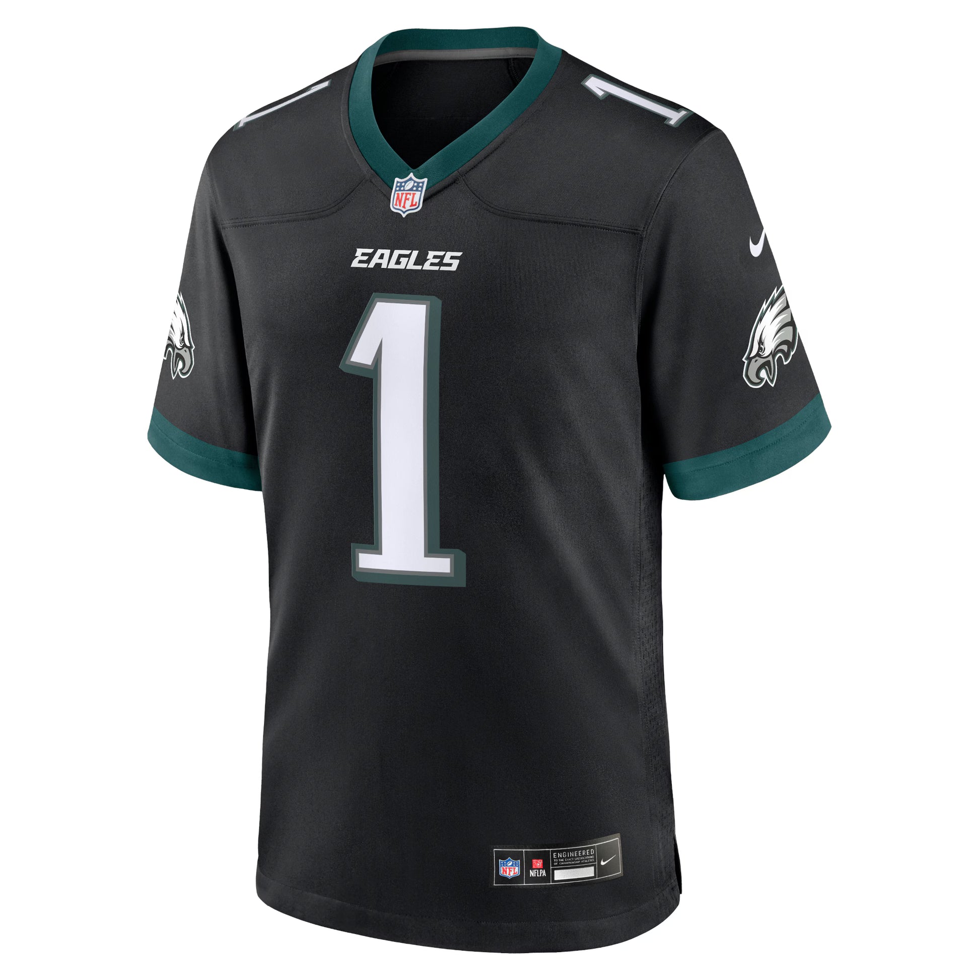 Jalen Hurts Philadelphia Eagles Nike Alternate Game Jersey - Black
