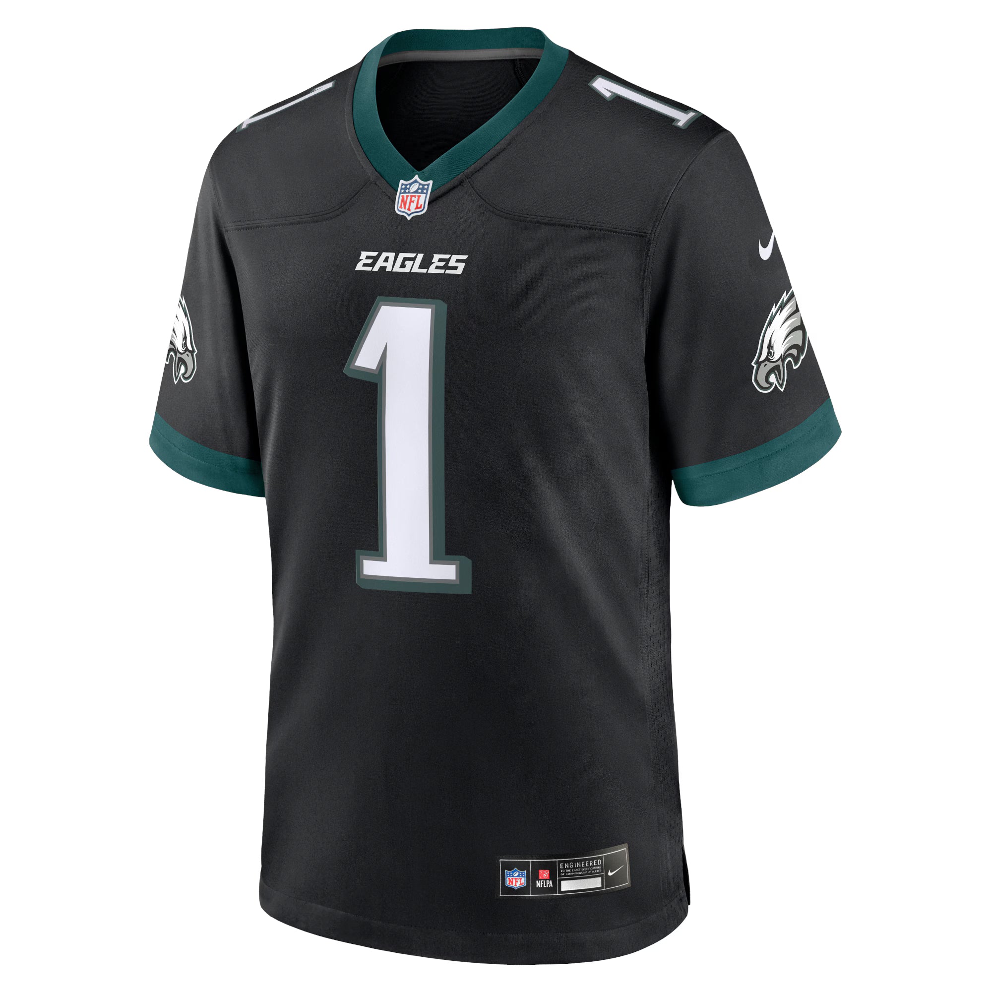 Jalen Hurts Philadelphia Eagles Nike Alternate Game Jersey - Black